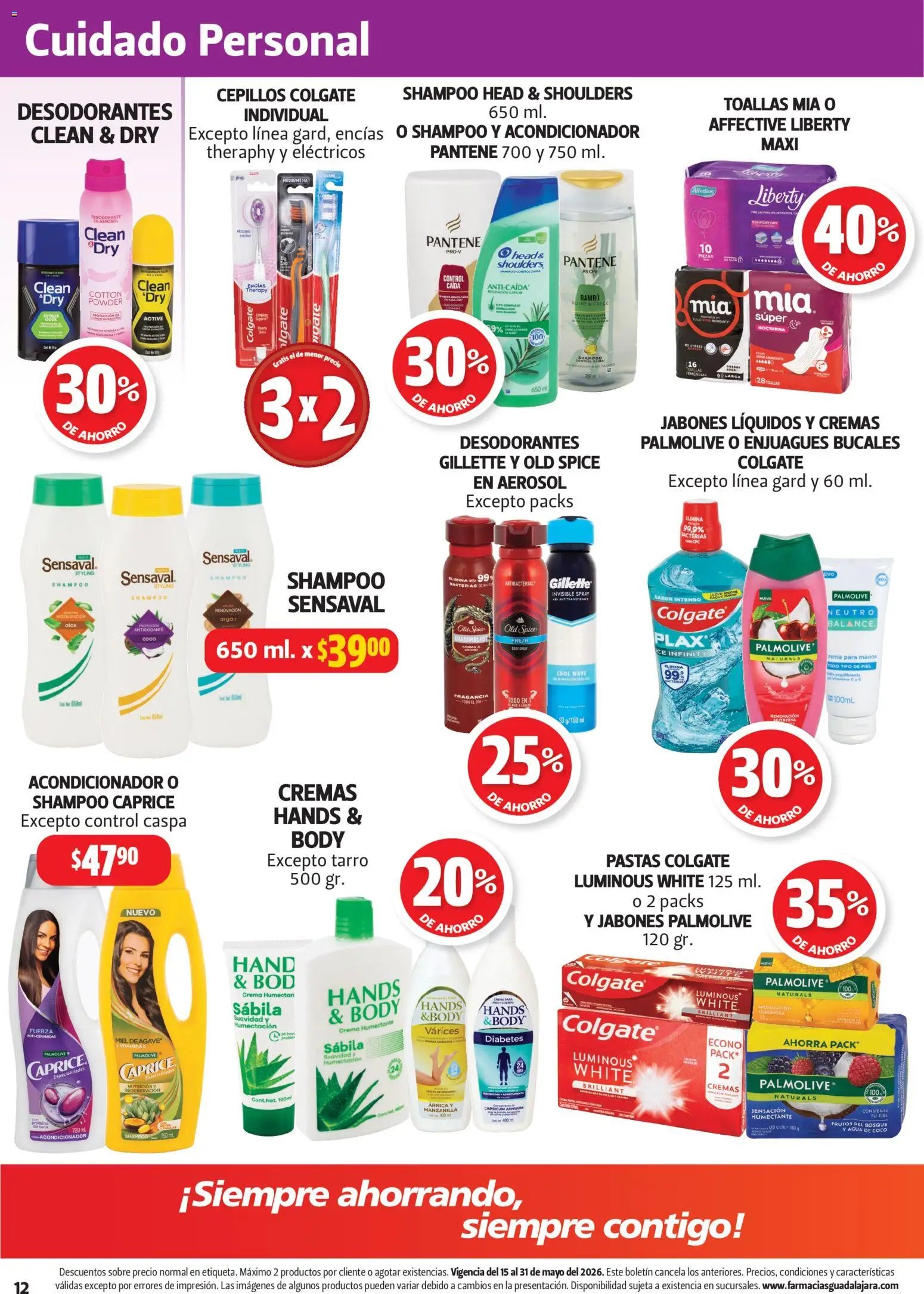 Farmacia Guadalajara catálogo