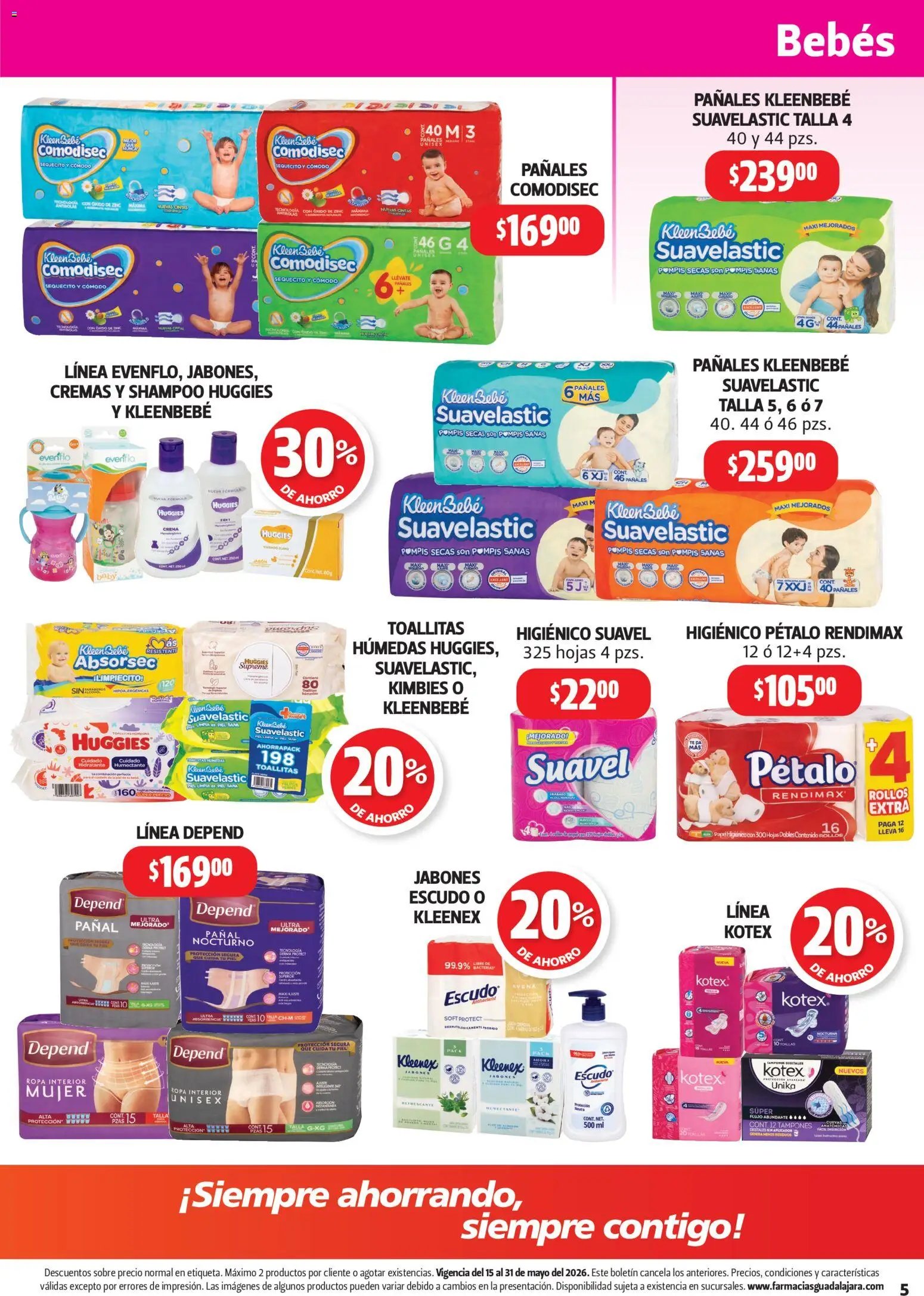 Farmacia Guadalajara catálogo