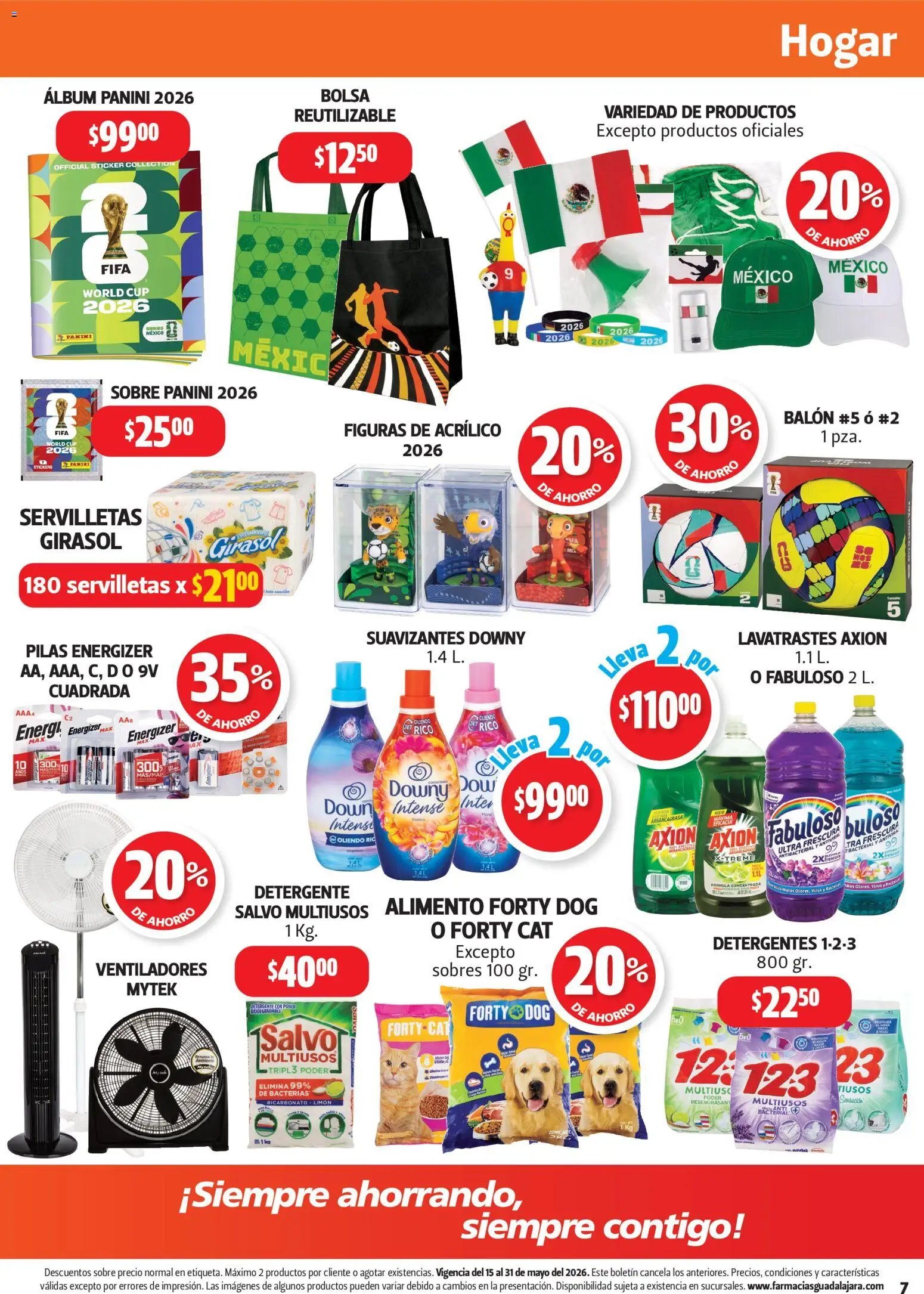 Farmacia Guadalajara catálogo