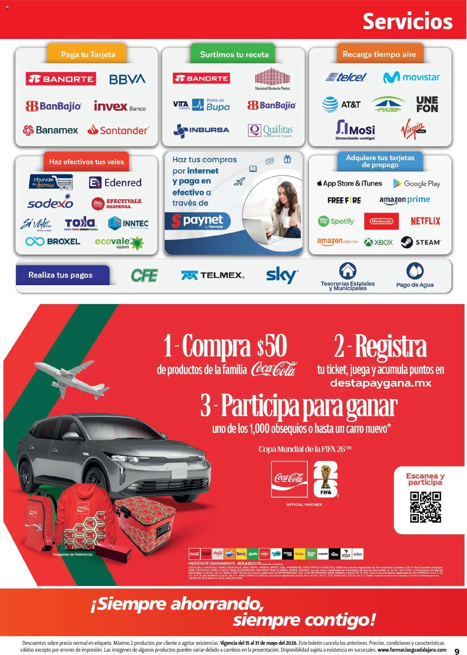 Farmacia Guadalajara catálogo