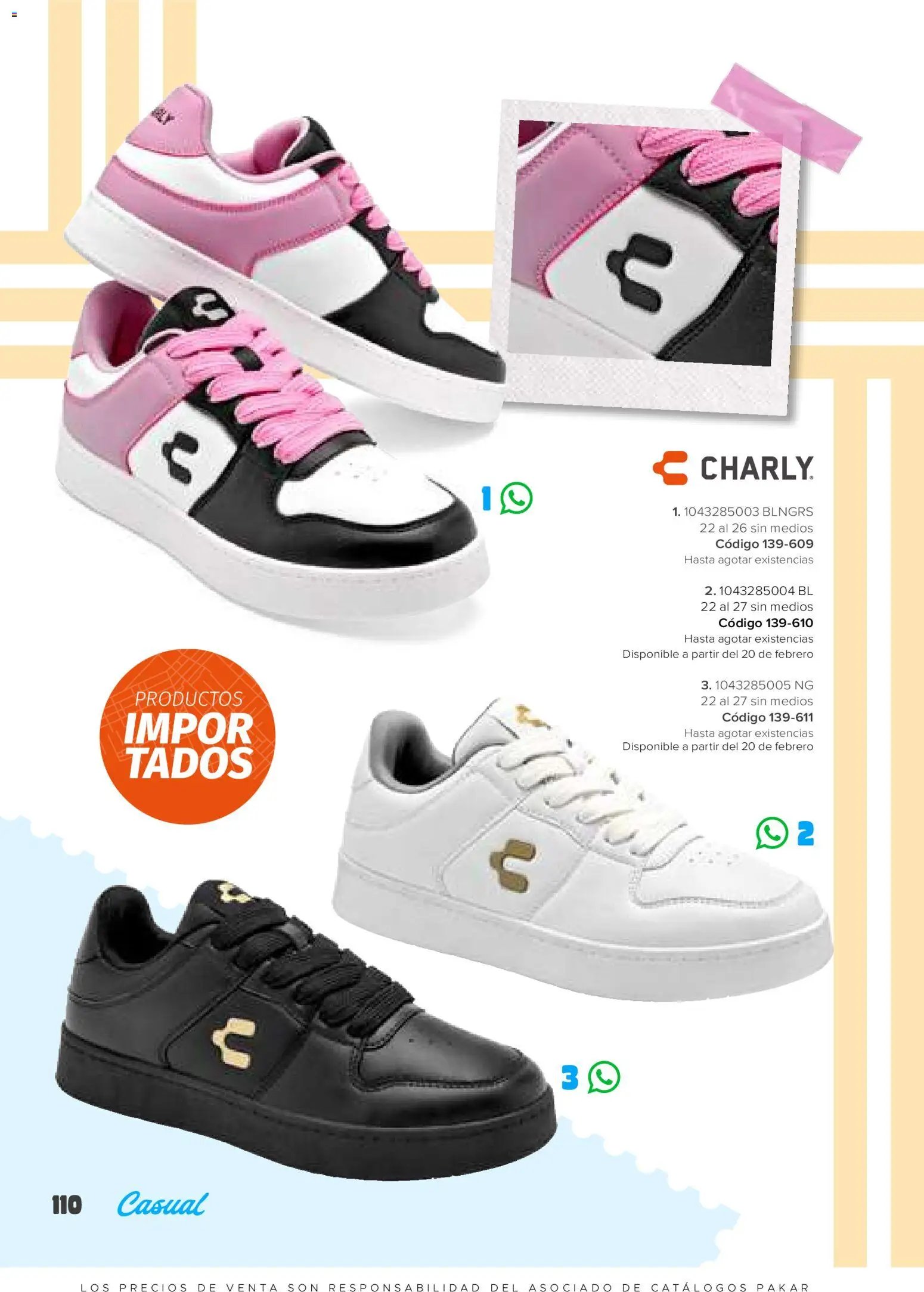 SC Pakar catálogo Casual