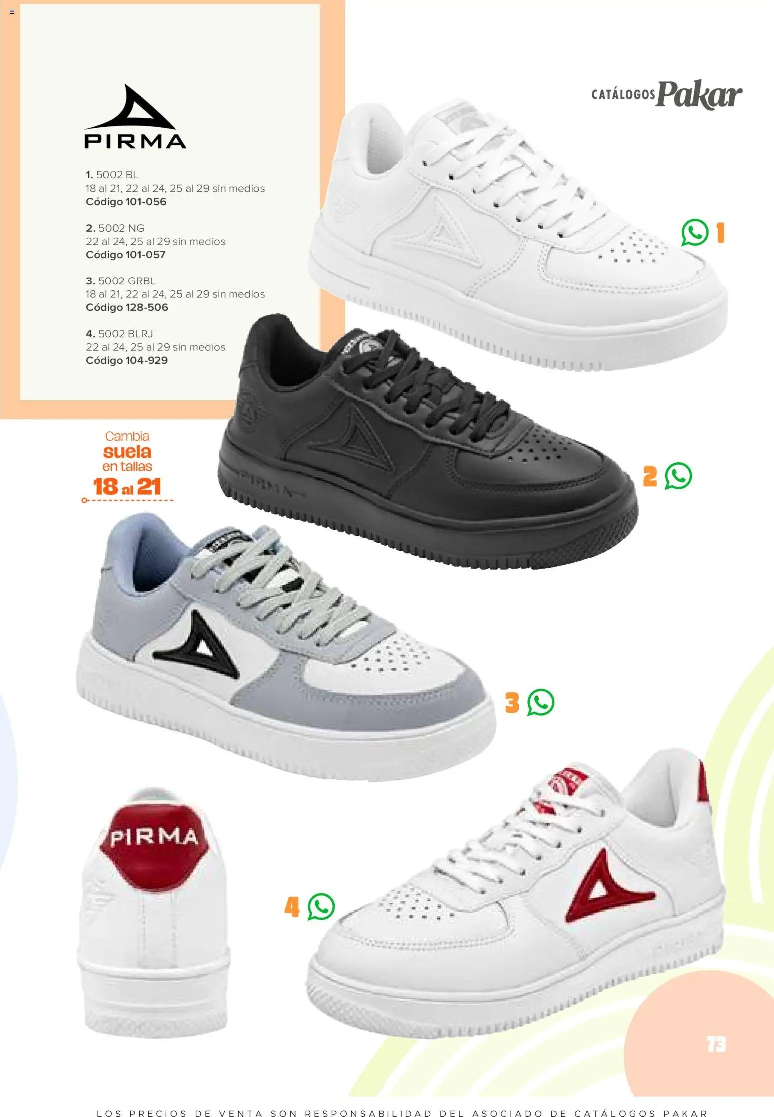 SC Pakar catálogo Casual