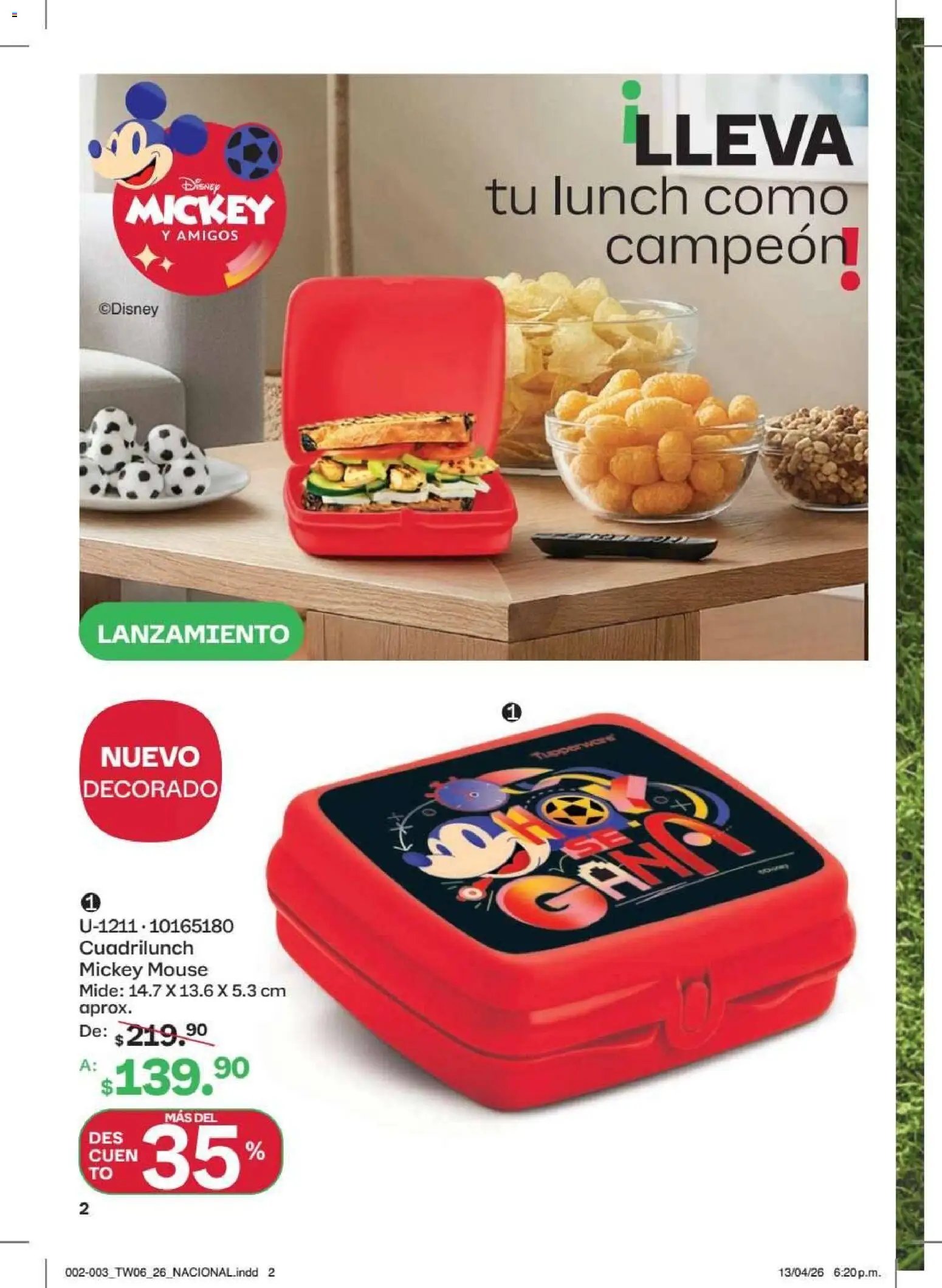 Tupperware catálogo