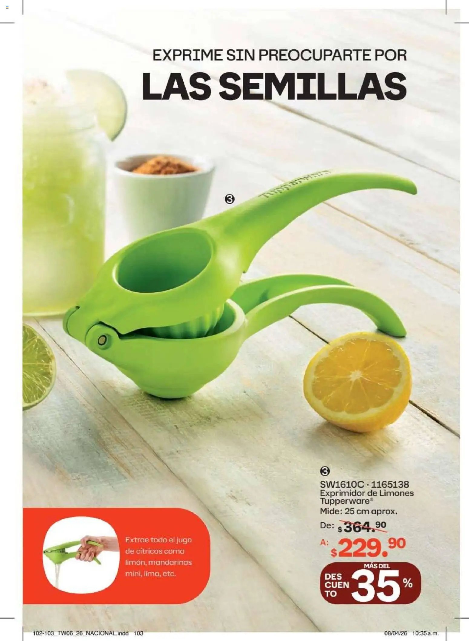 Tupperware catálogo
