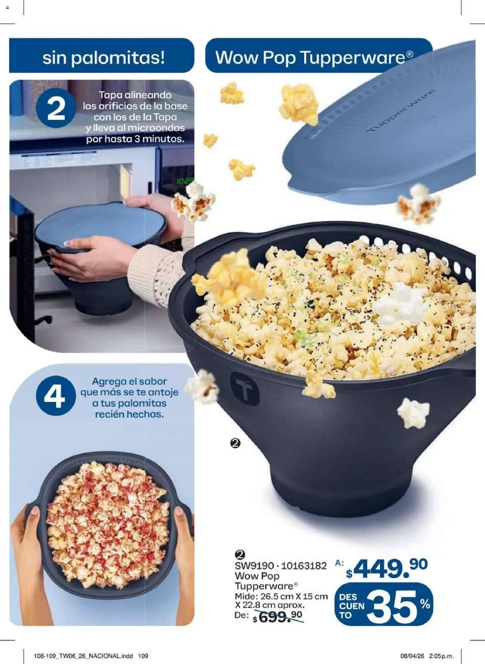 Tupperware catálogo