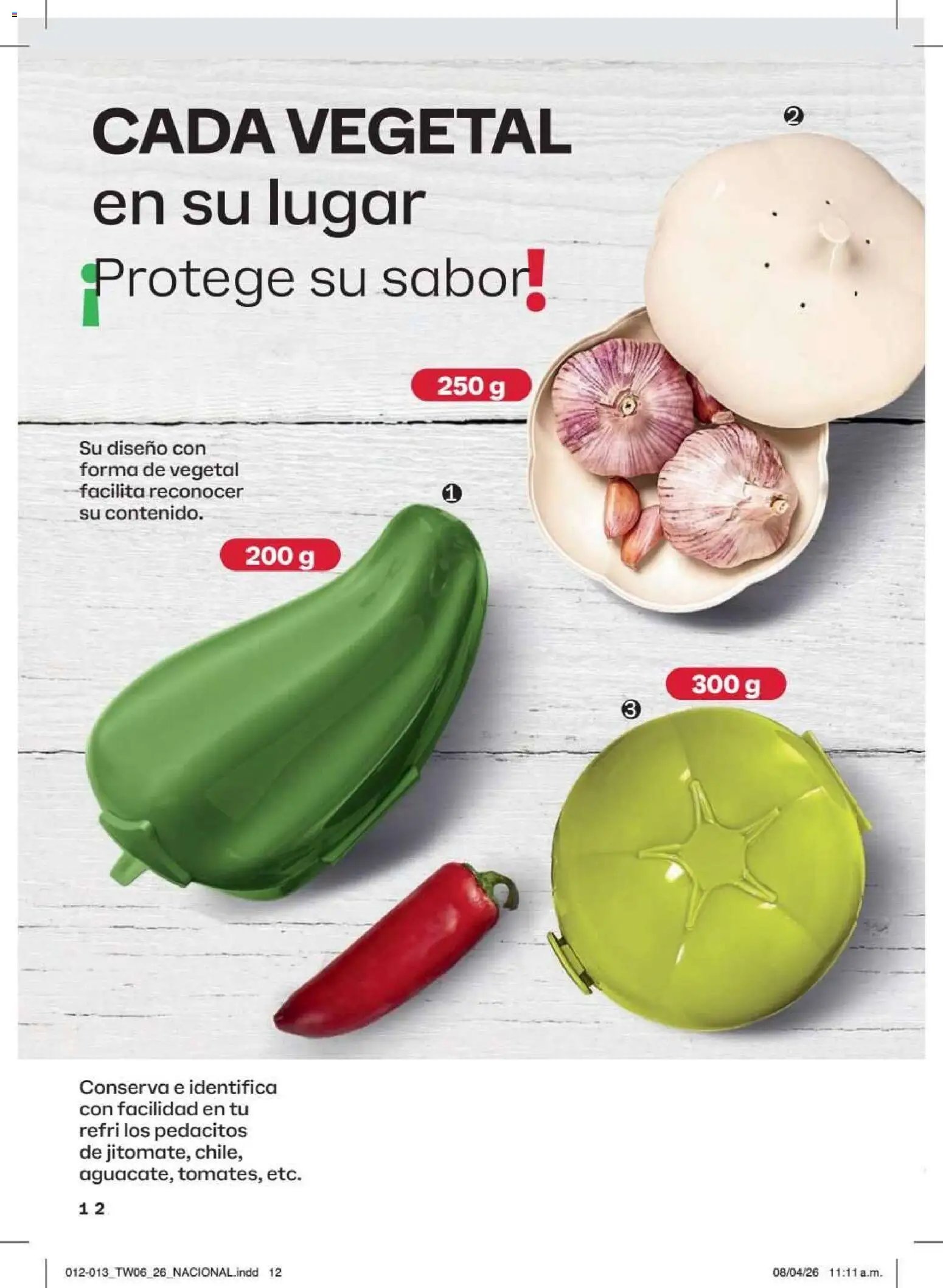 Tupperware catálogo
