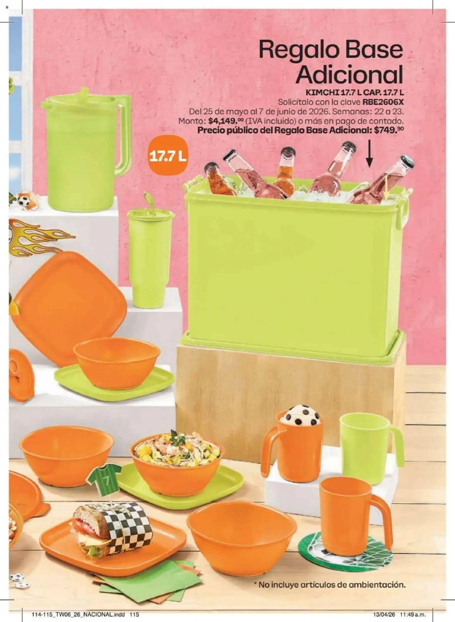 Tupperware catálogo