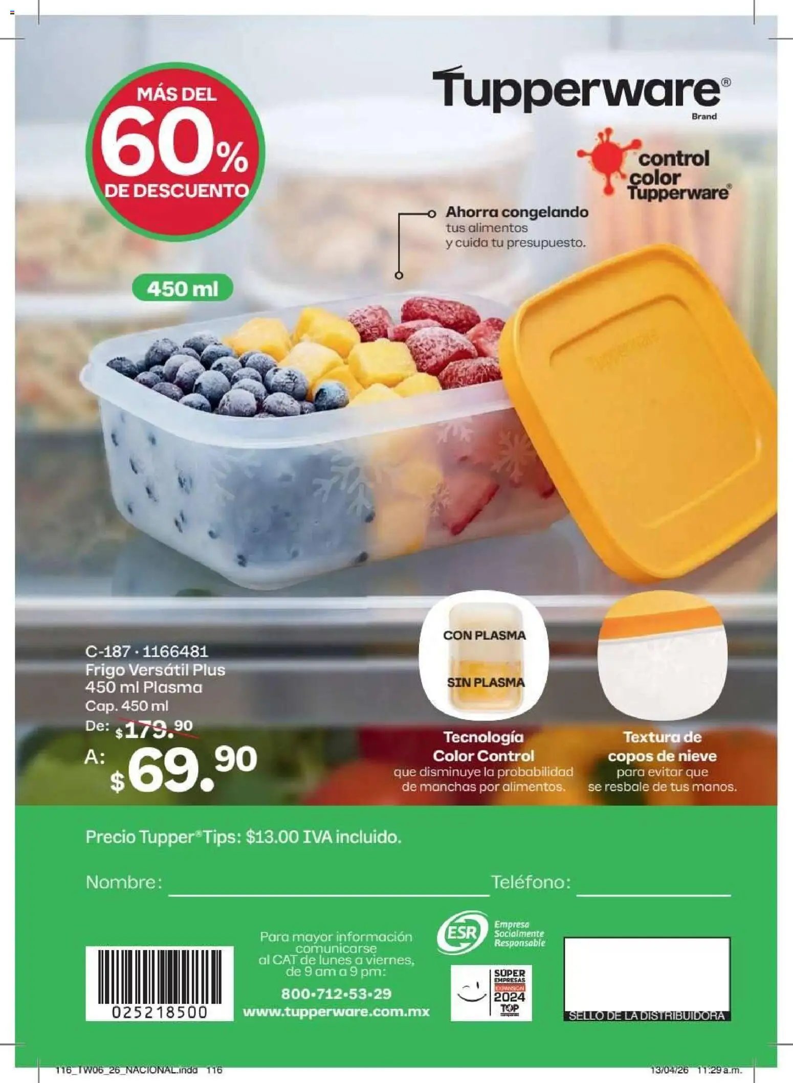 Tupperware catálogo