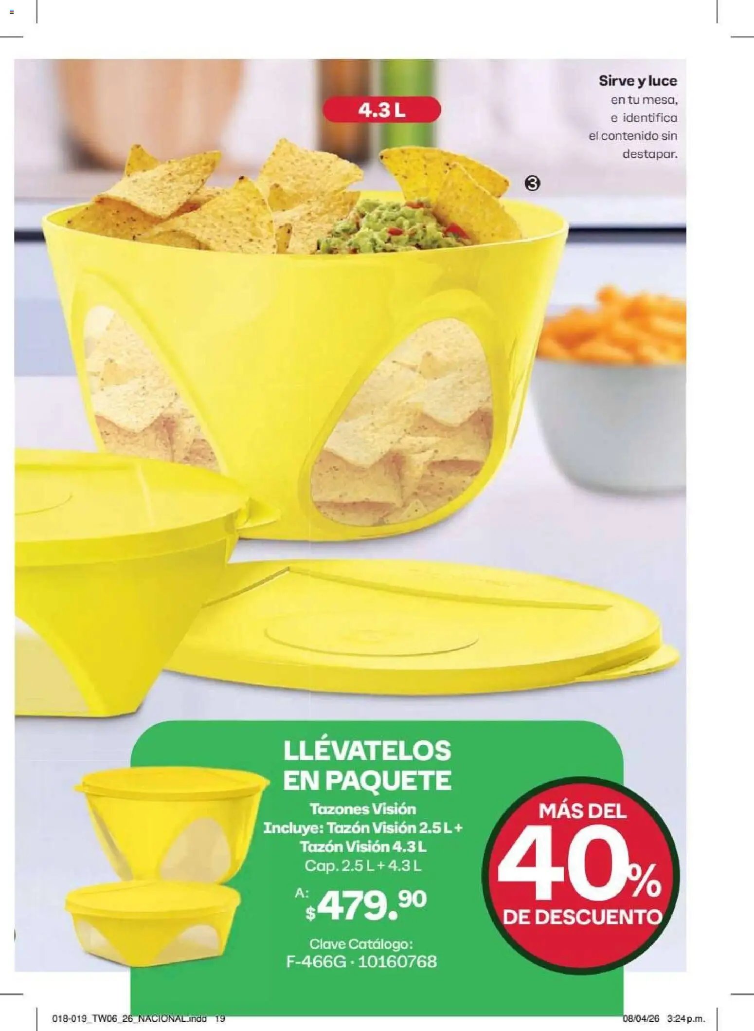 Tupperware catálogo