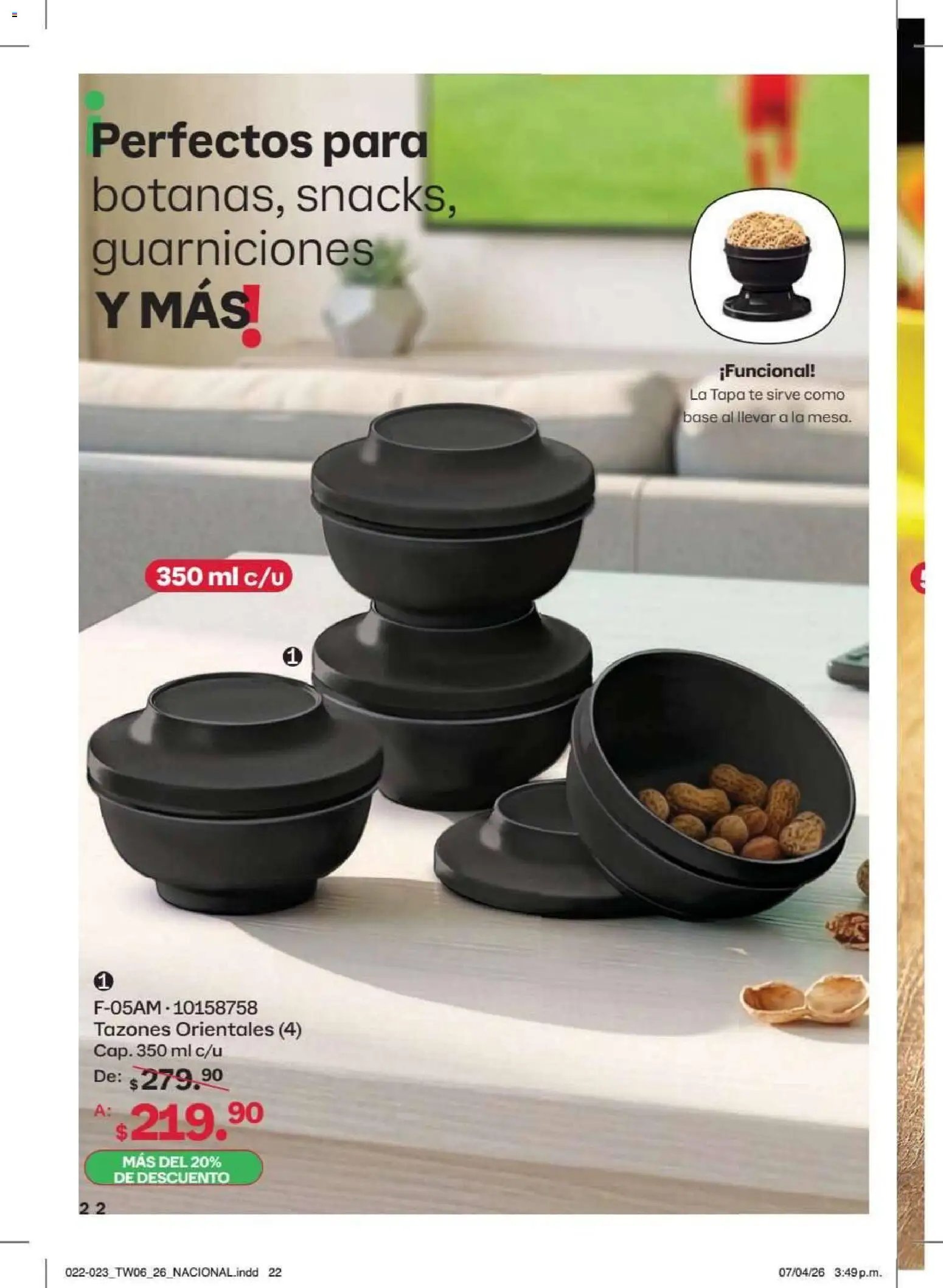 Tupperware catálogo