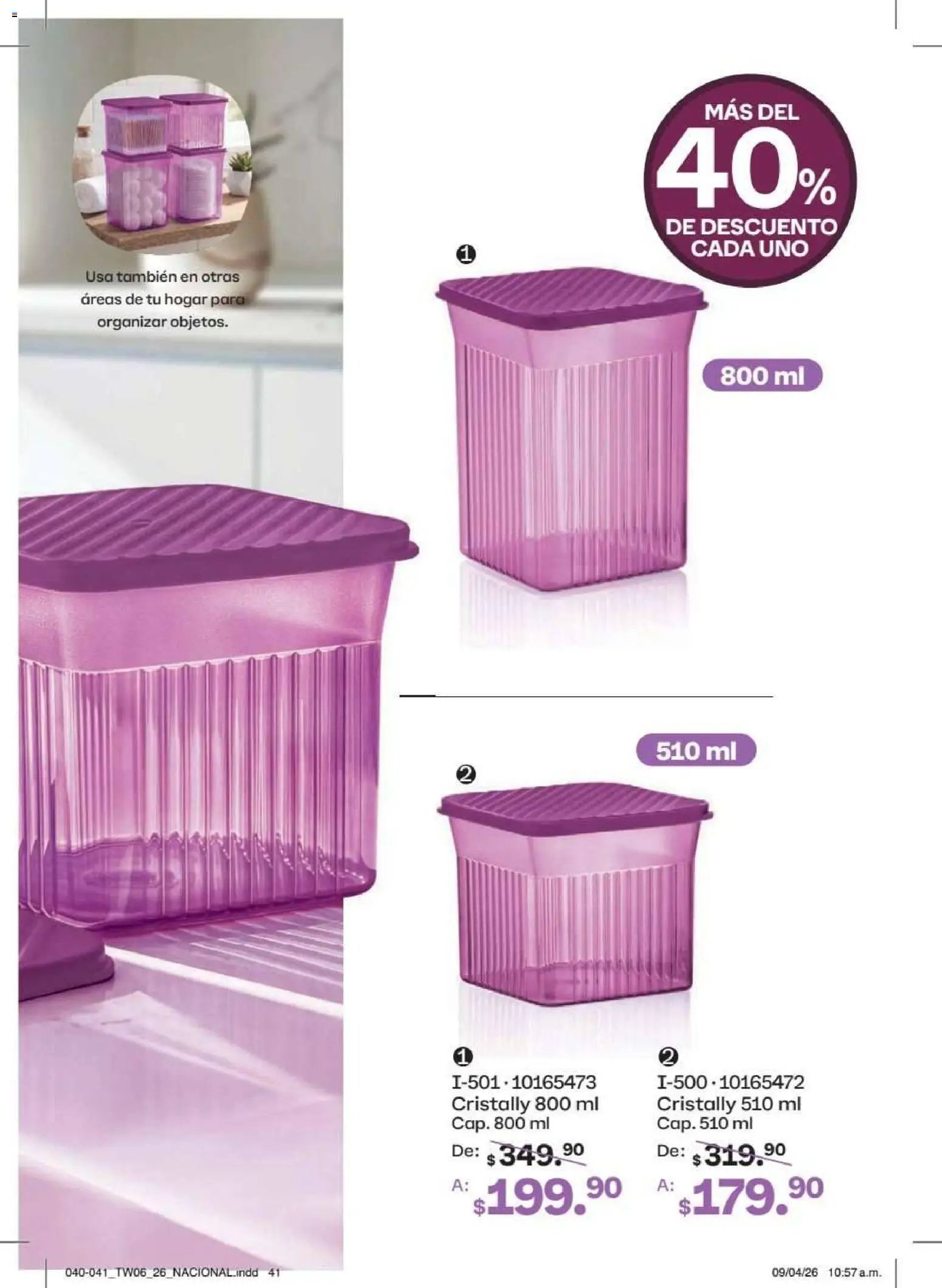 Tupperware catálogo