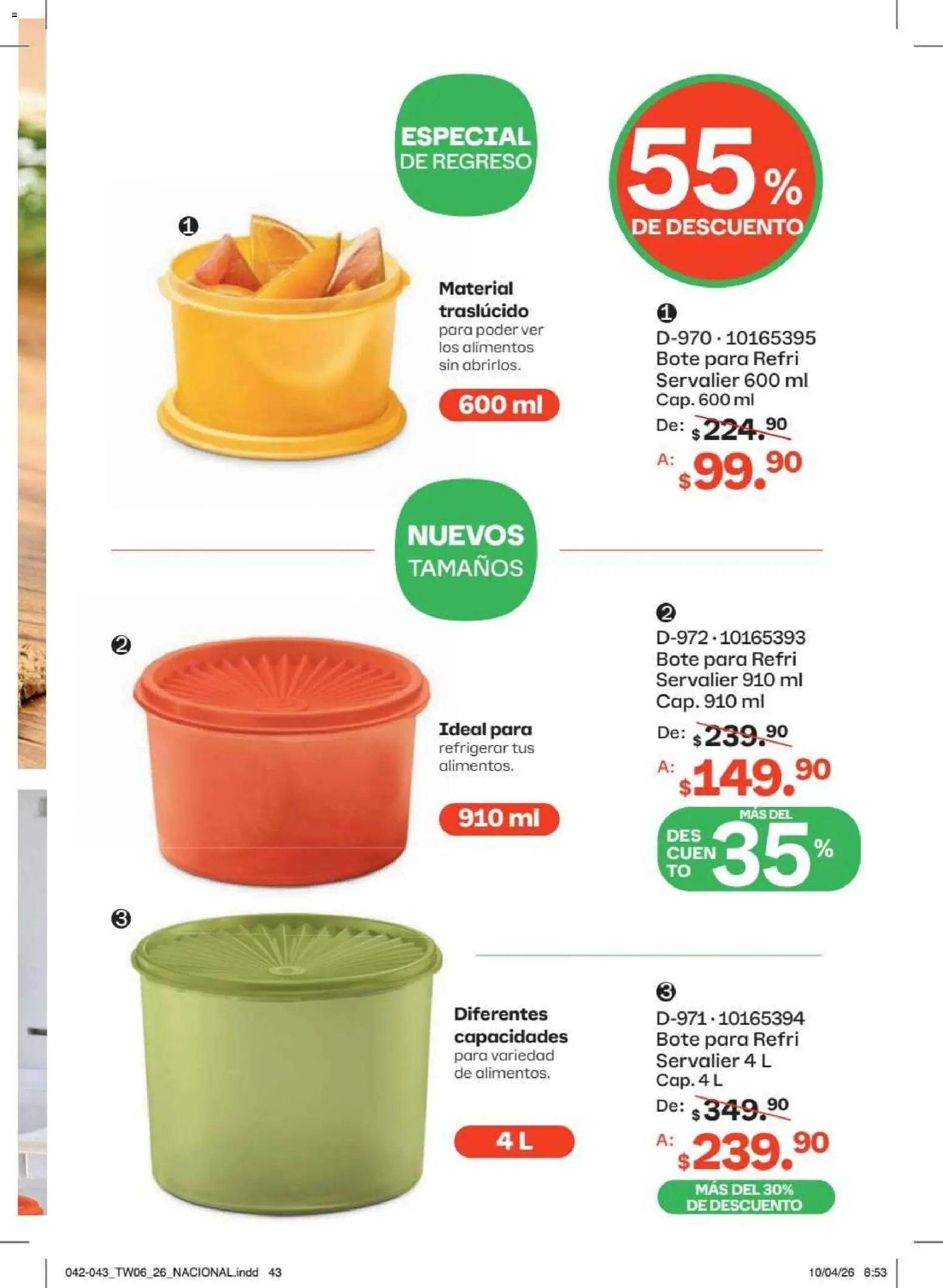 Tupperware catálogo
