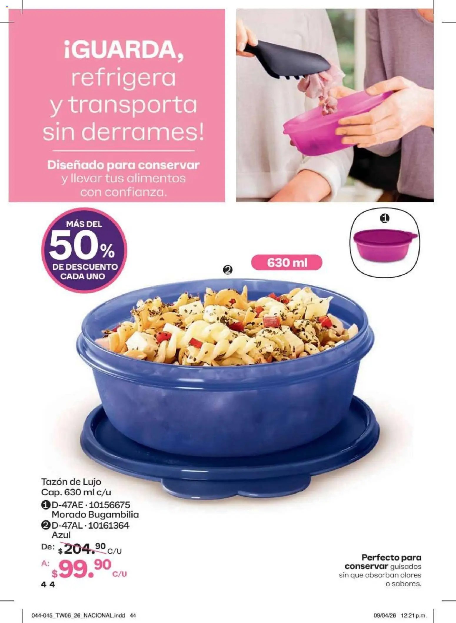 Tupperware catálogo