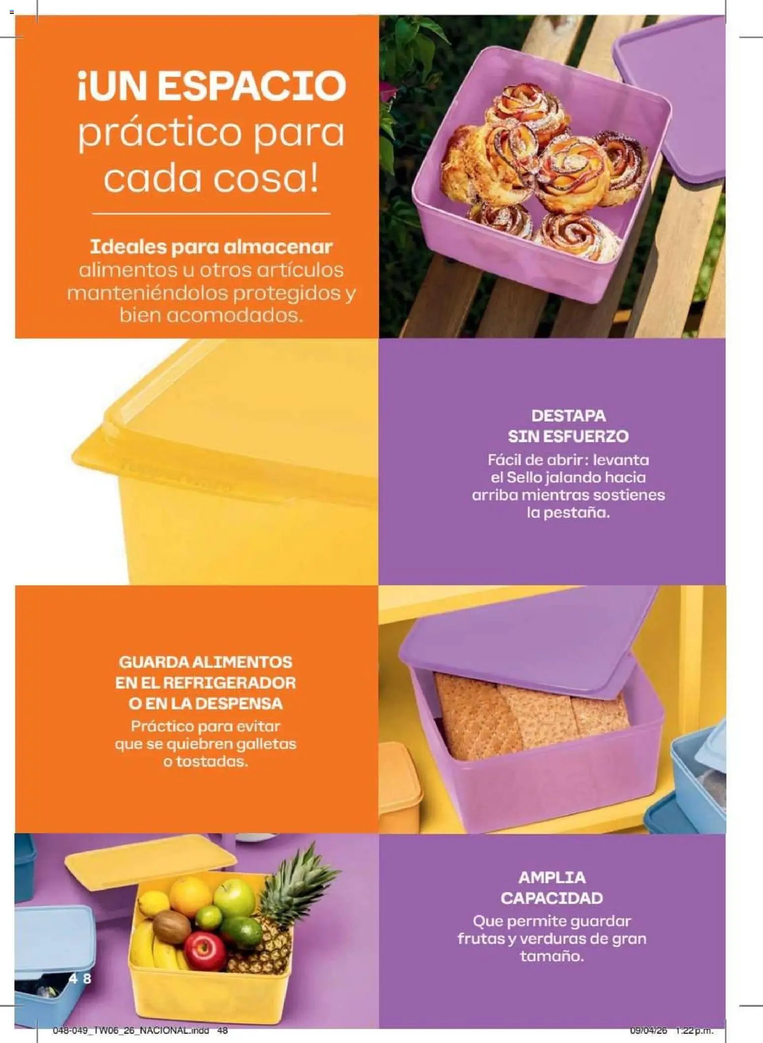 Tupperware catálogo