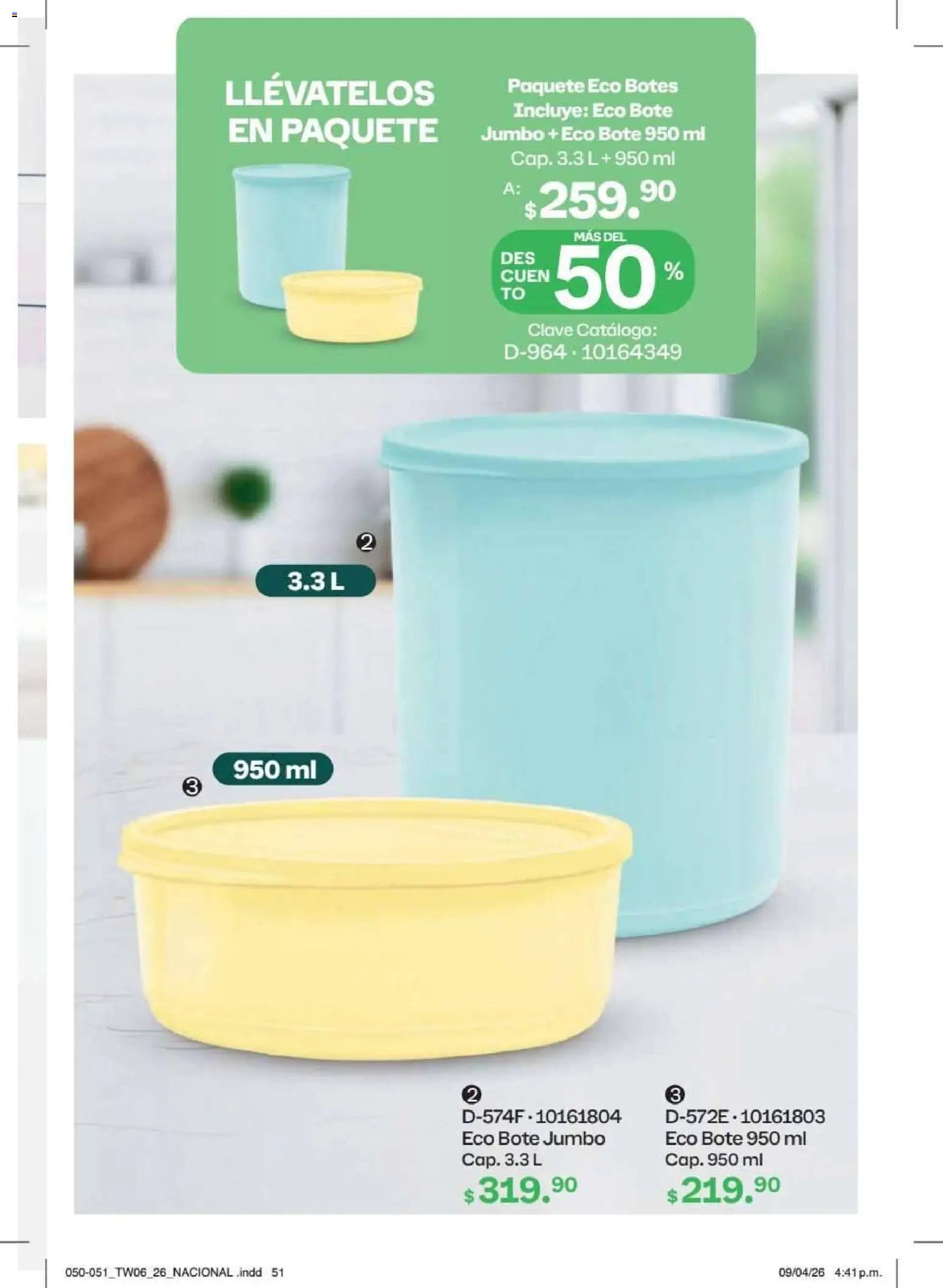 Tupperware catálogo