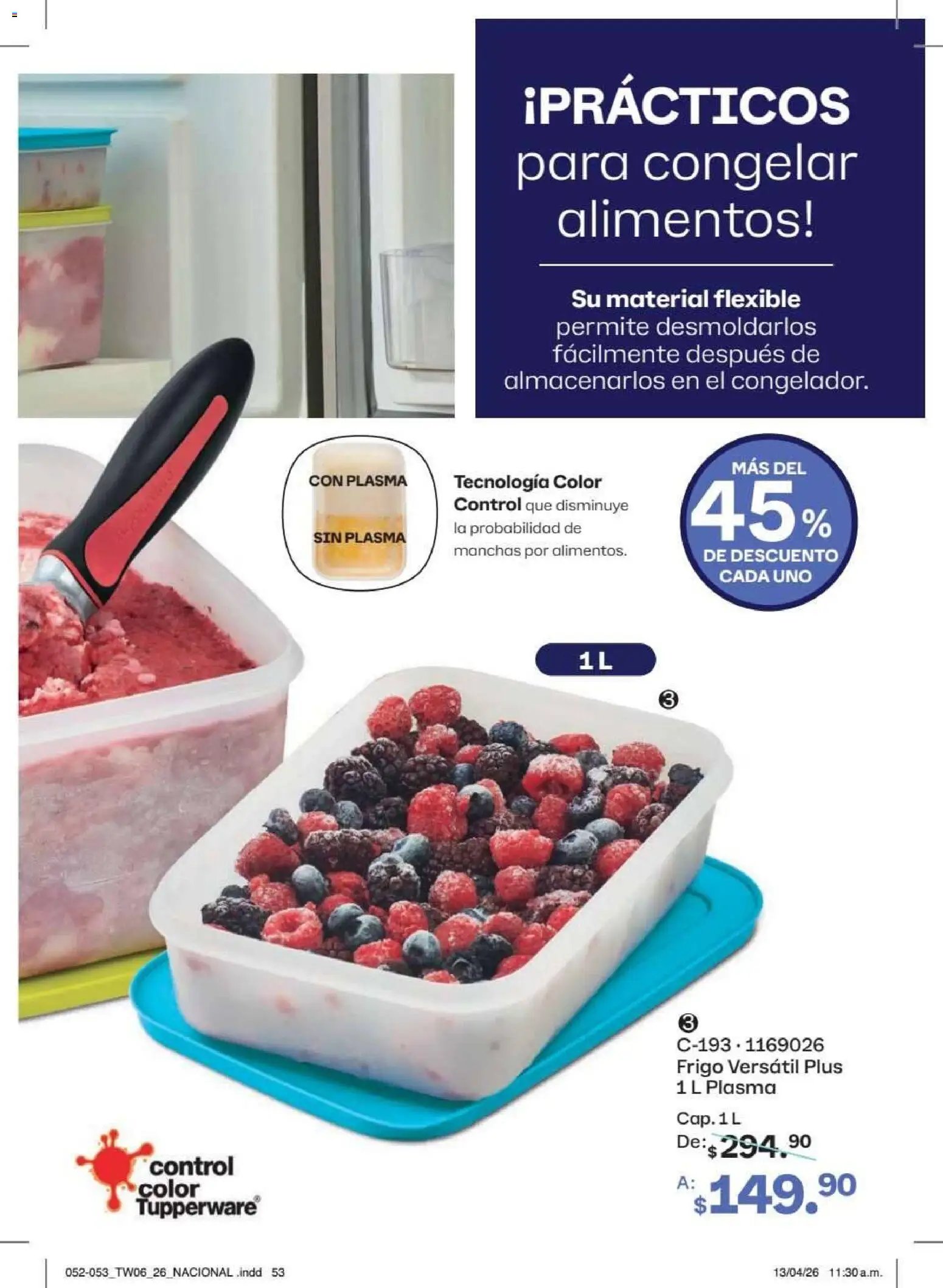 Tupperware catálogo