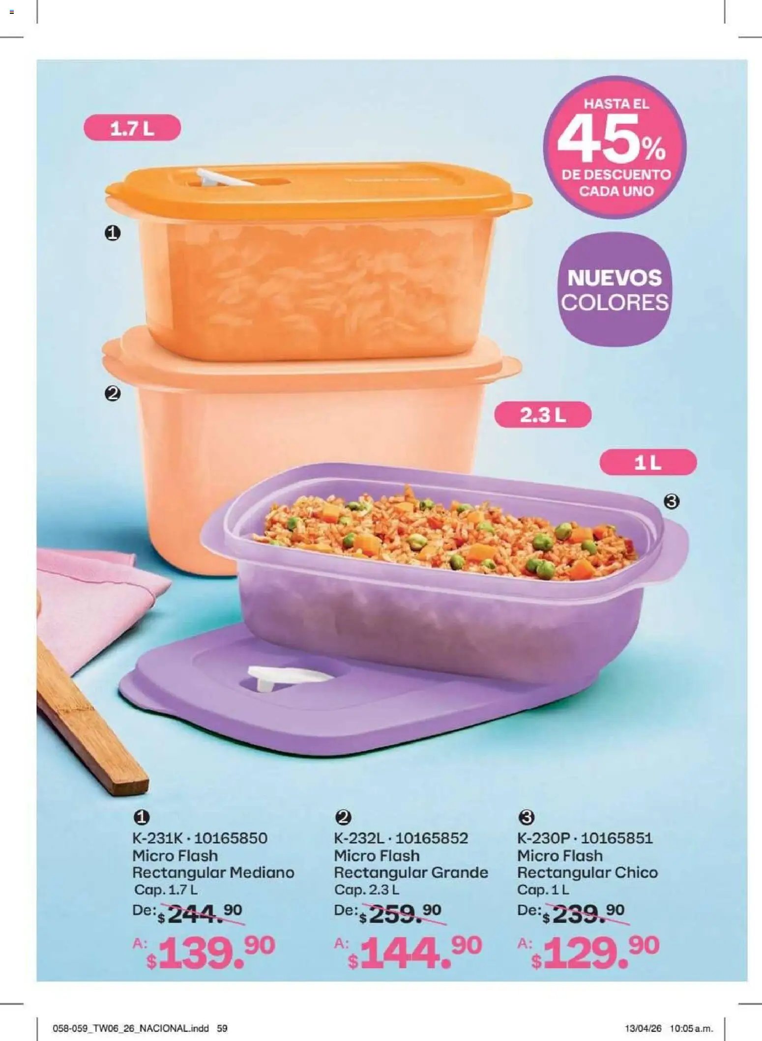 Tupperware catálogo
