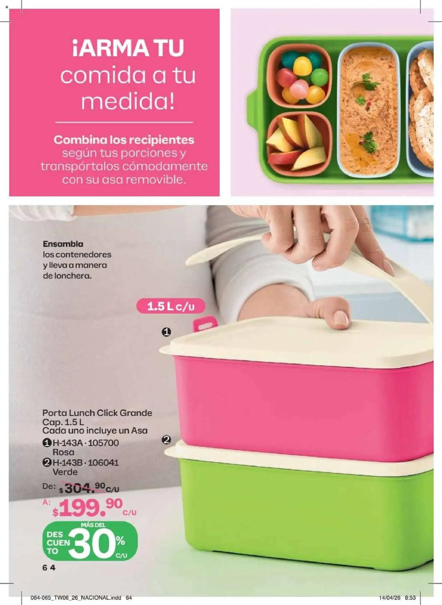 Tupperware catálogo