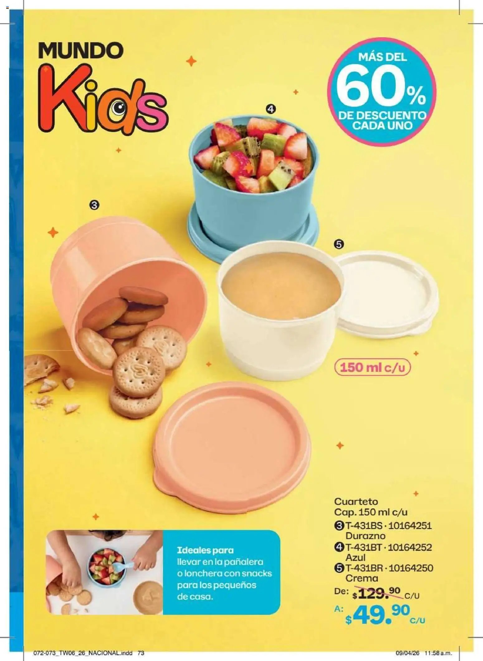 Tupperware catálogo