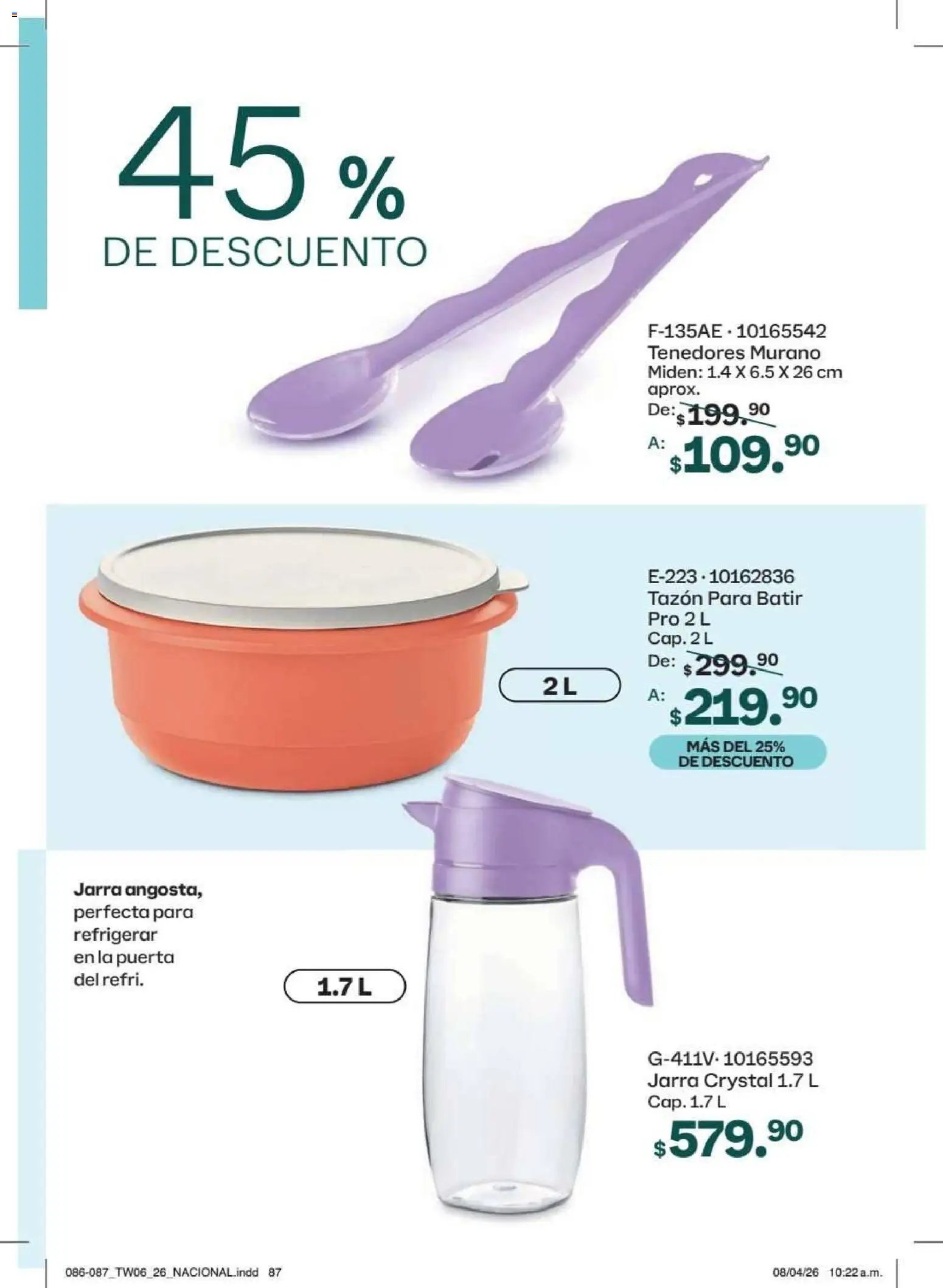 Tupperware catálogo