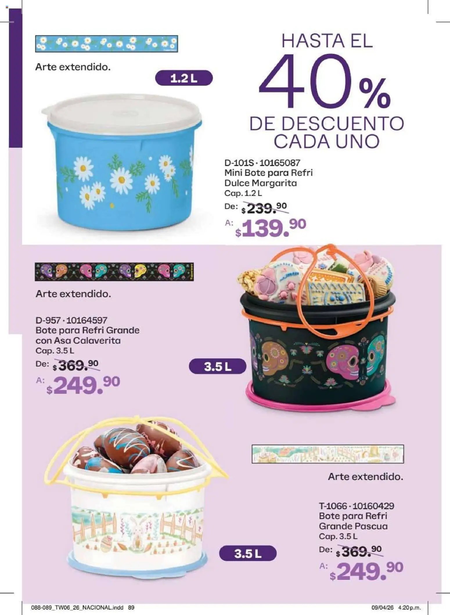 Tupperware catálogo