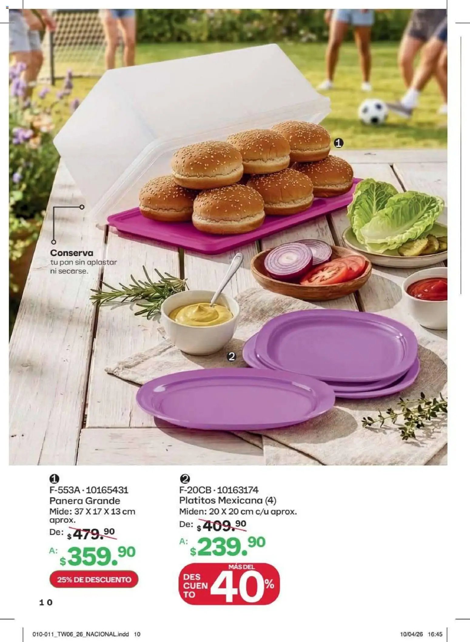 Tupperware catálogo