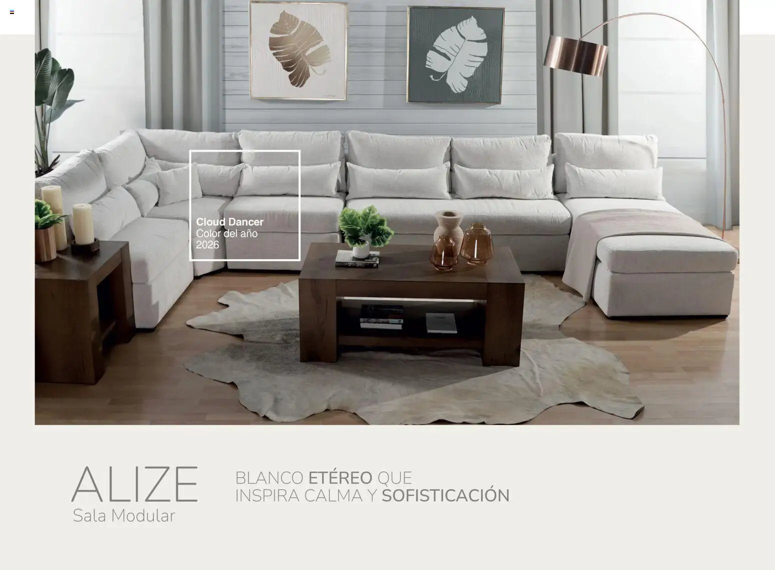 Muebles Dico catálogo Cloud Dancer Color del año 2026