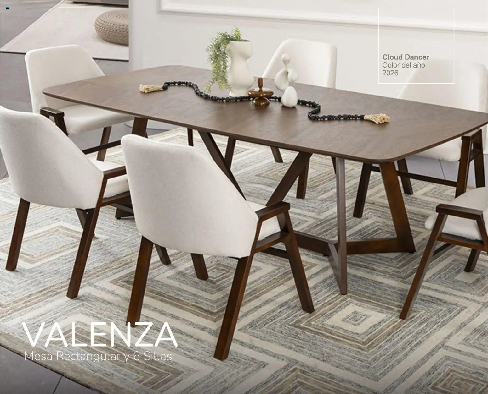 Muebles Dico catálogo Cloud Dancer Color del año 2026