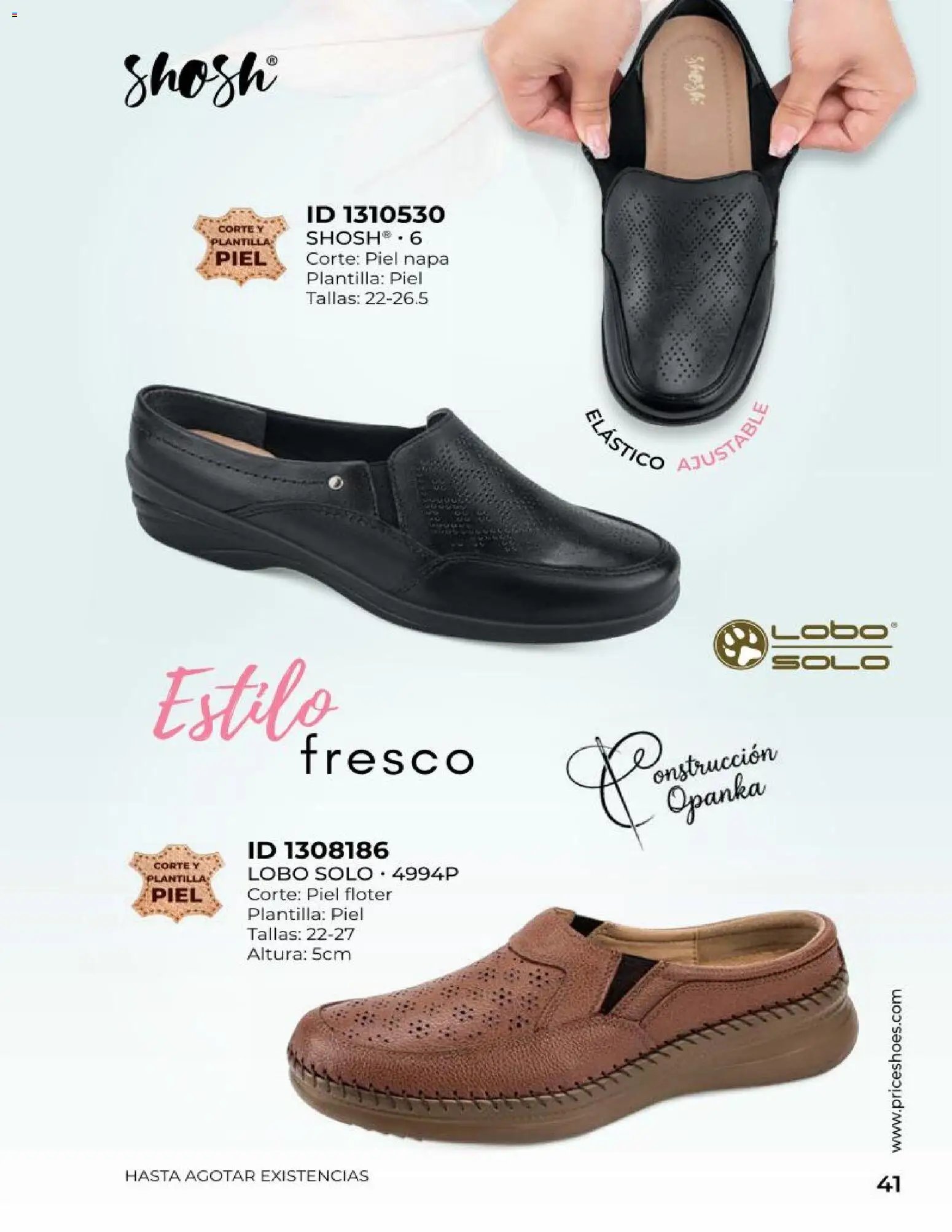 Price Shoes catálogo Especial Confort