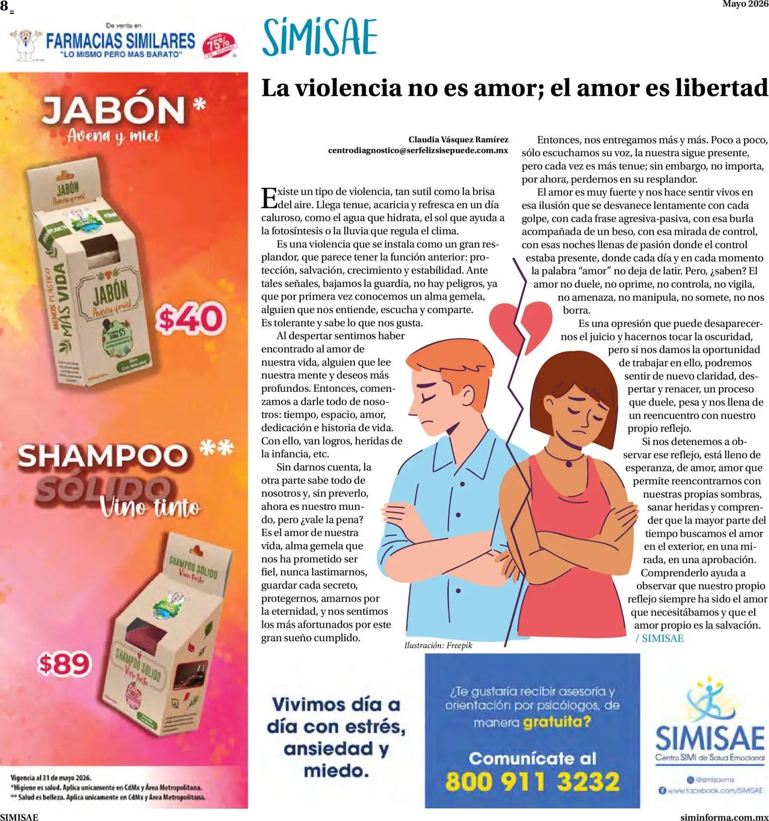 Farmacias Similares catálogo