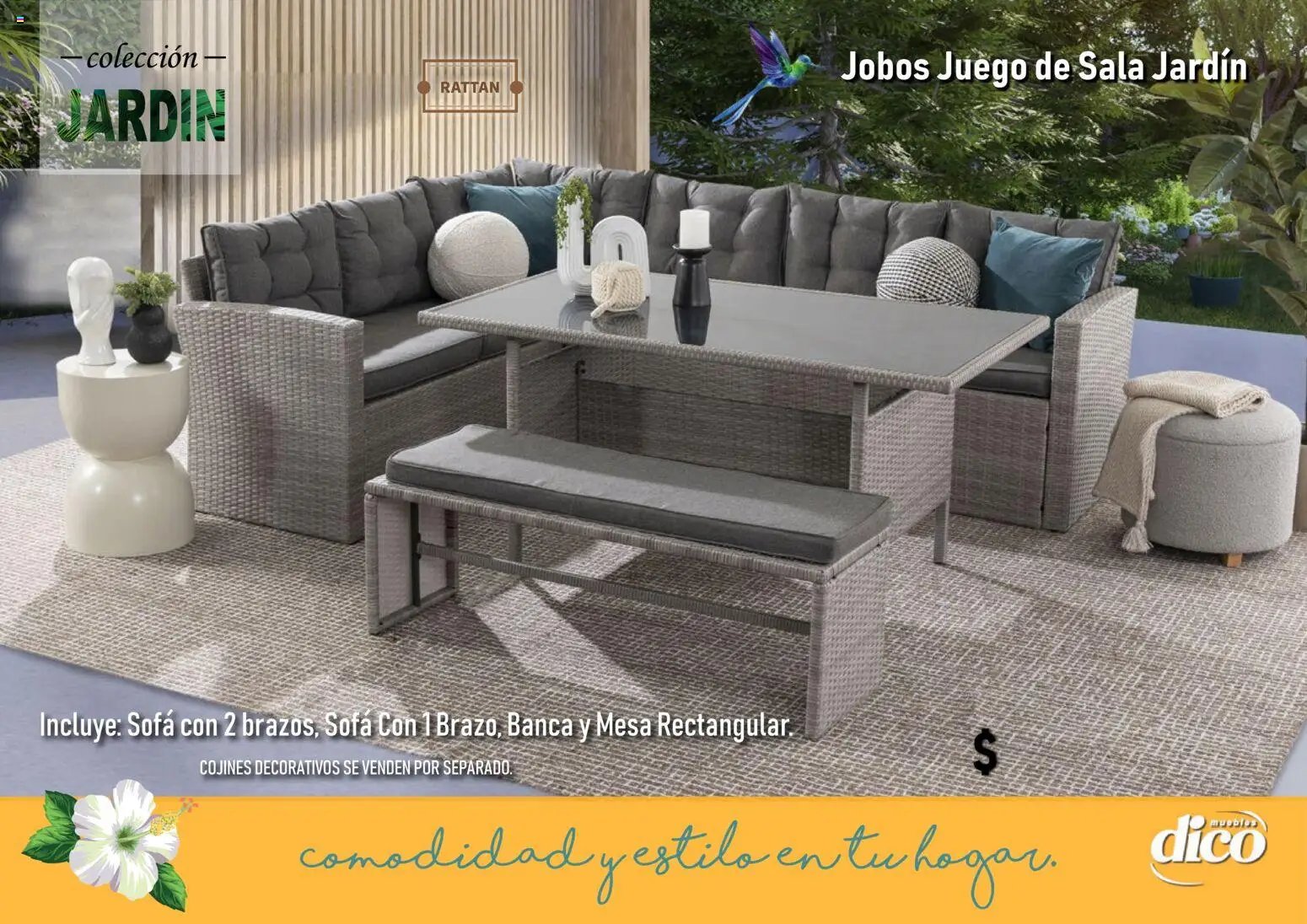 Muebles Dico catálogo Coleccion Jardin
