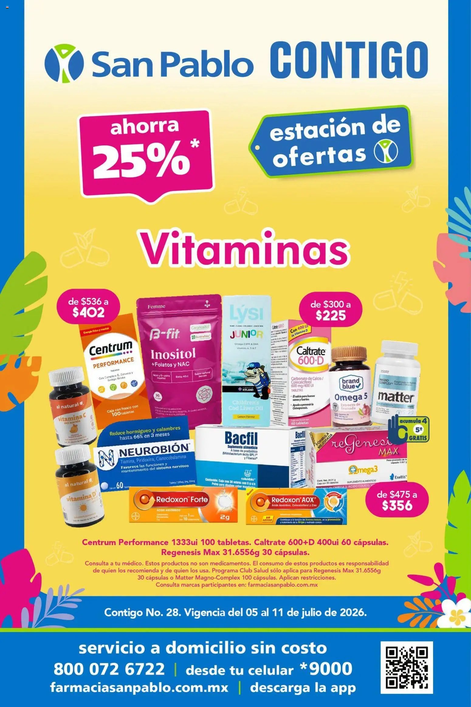 Farmacia San Pablo catálogo