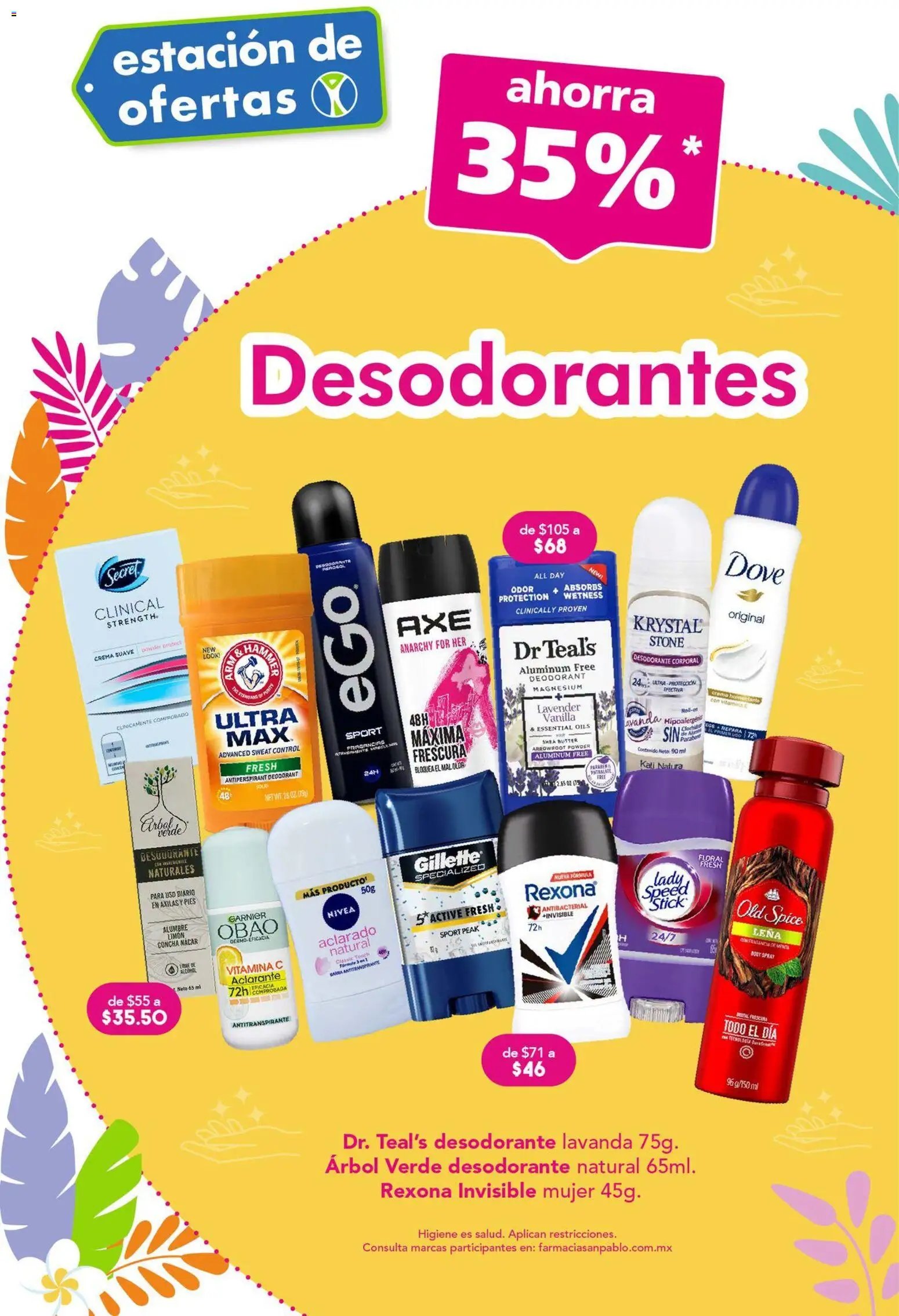Farmacia San Pablo catálogo