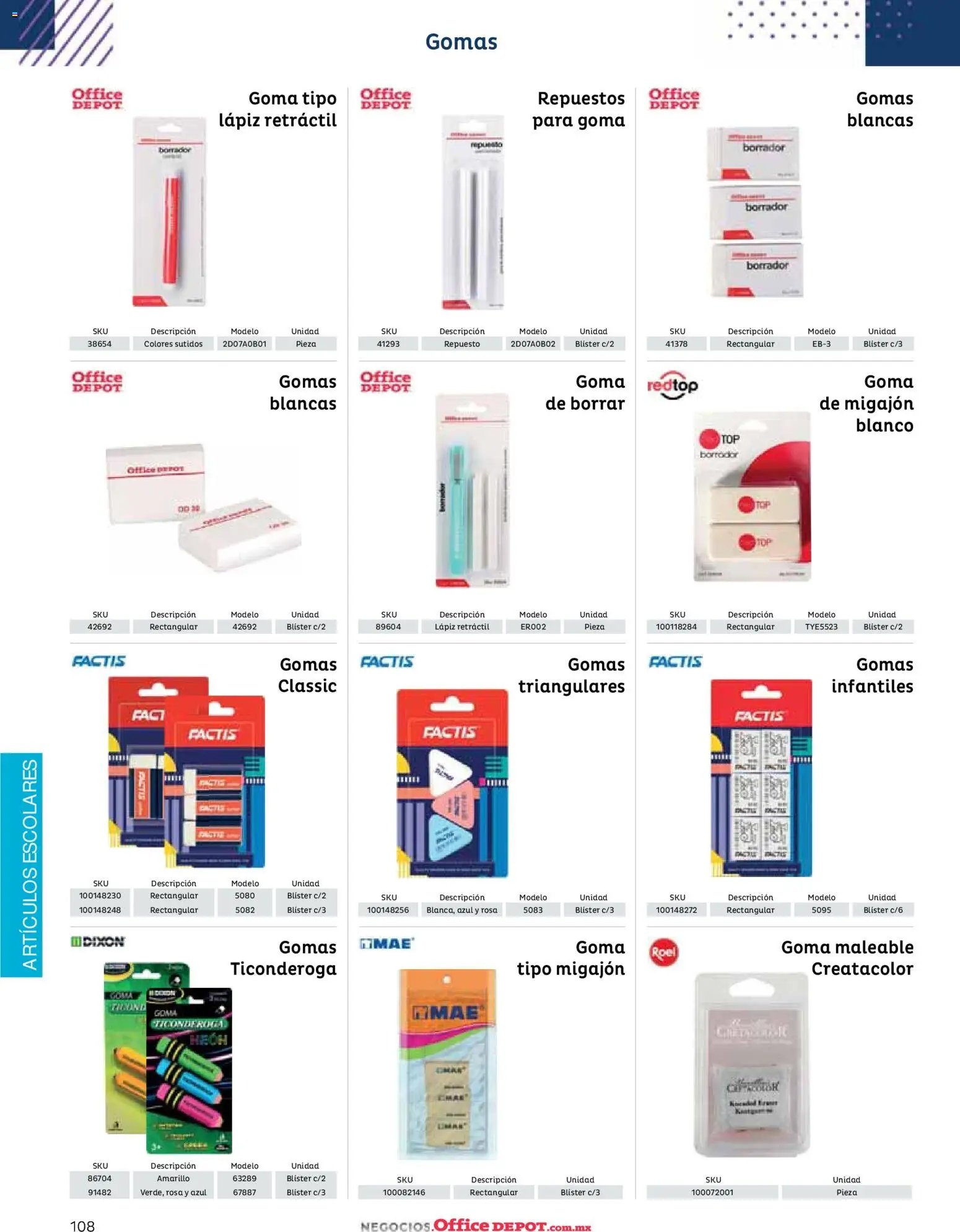 Office Depot catálogo 2026