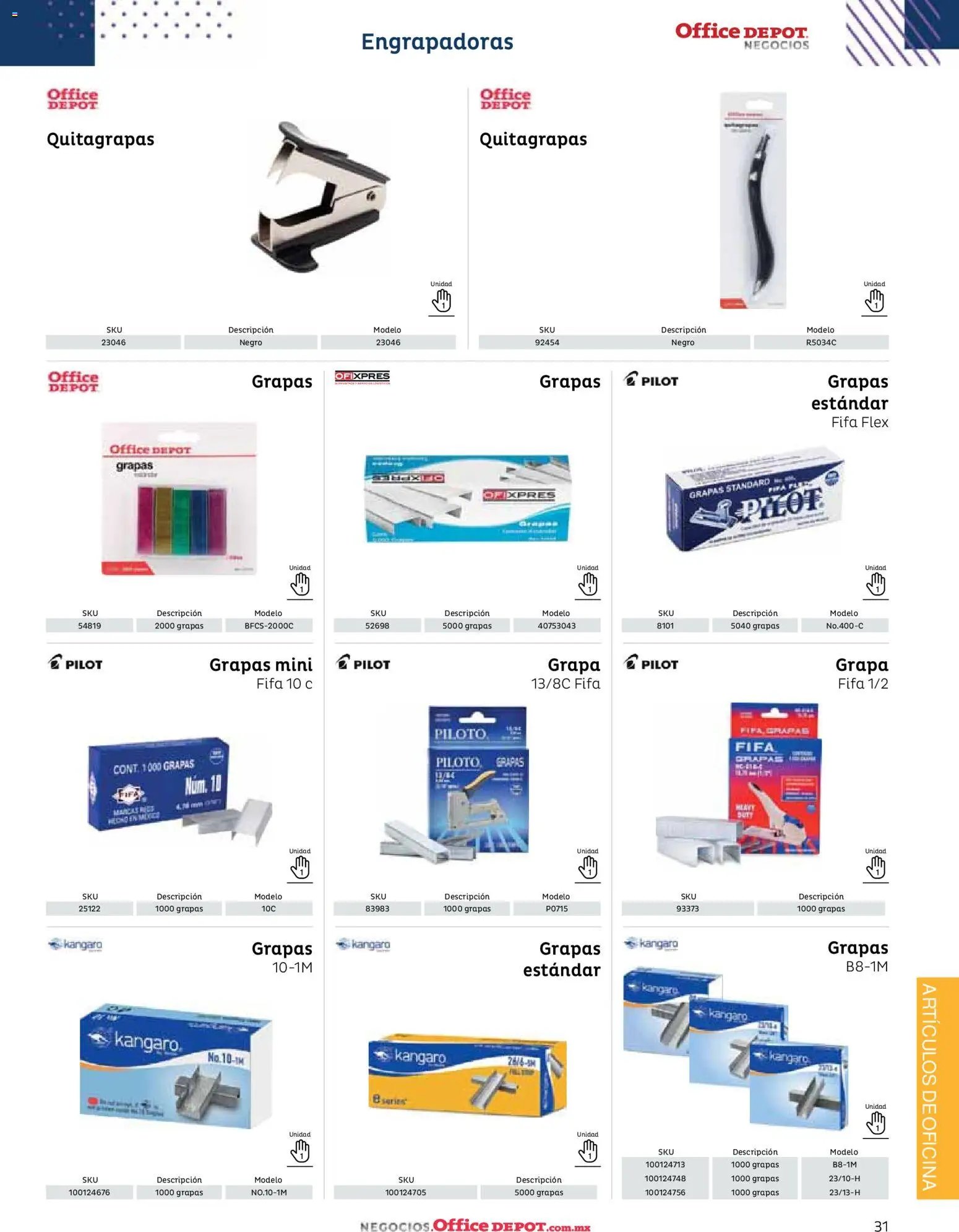 Office Depot catálogo 2026