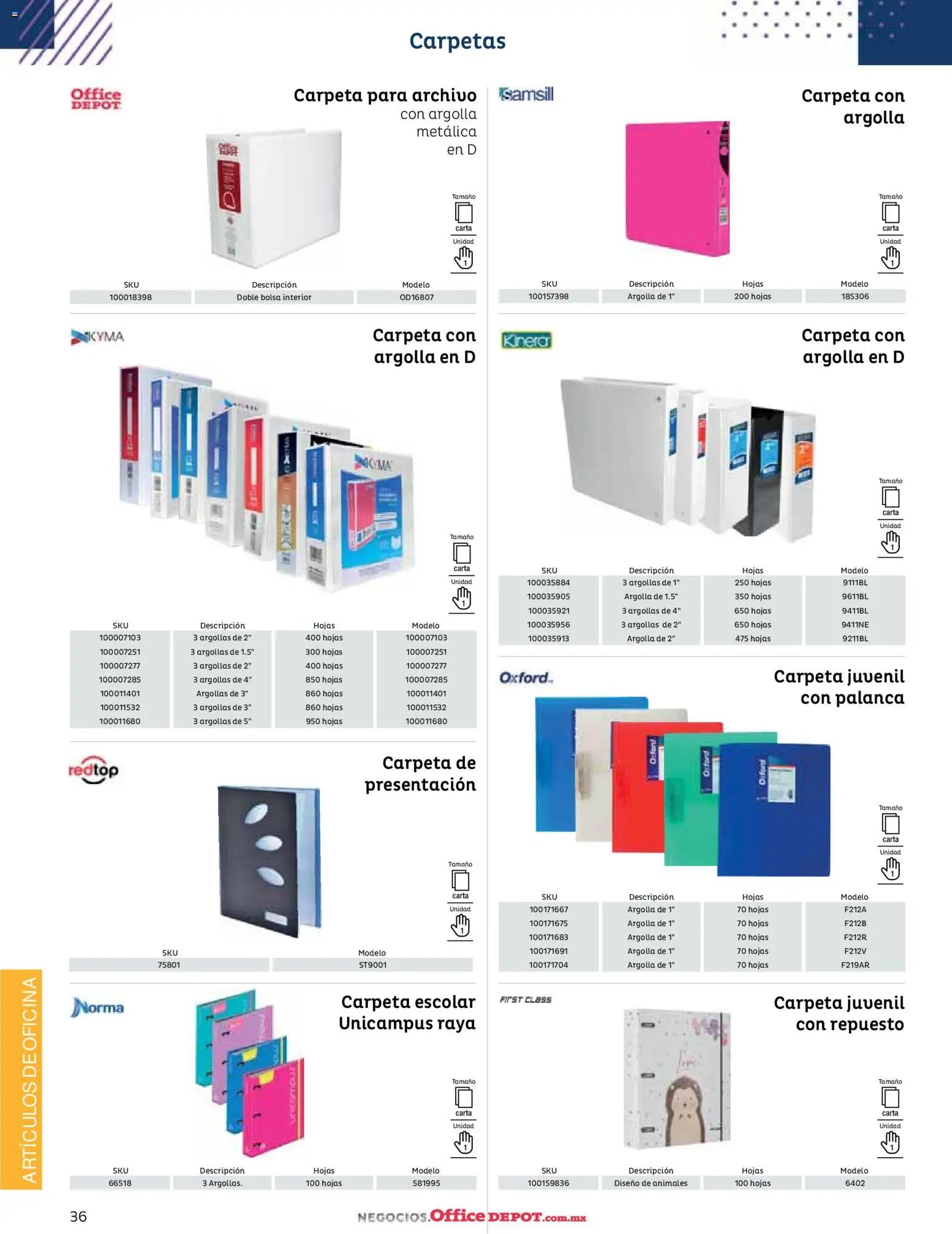 Office Depot catálogo 2026