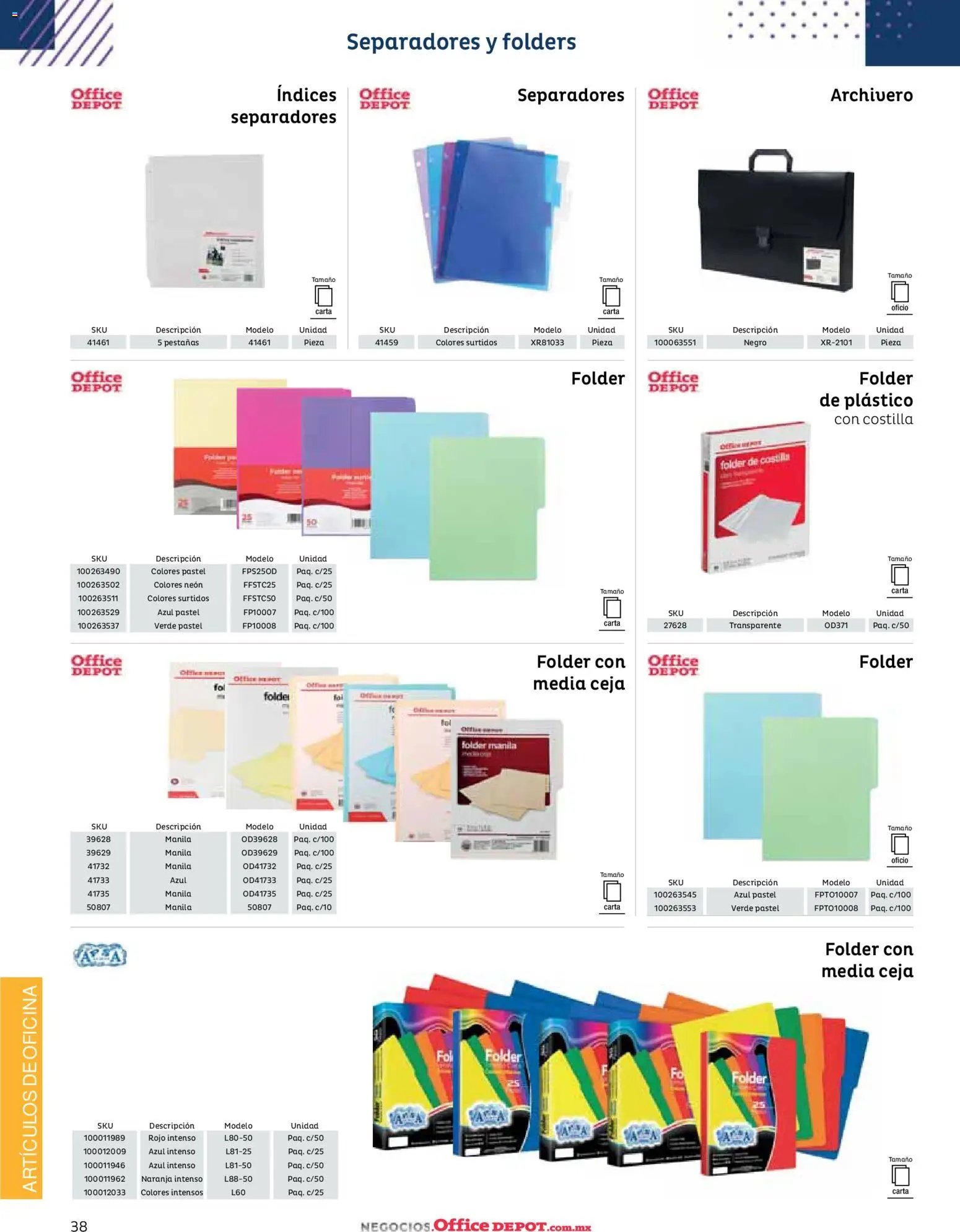 Office Depot catálogo 2026