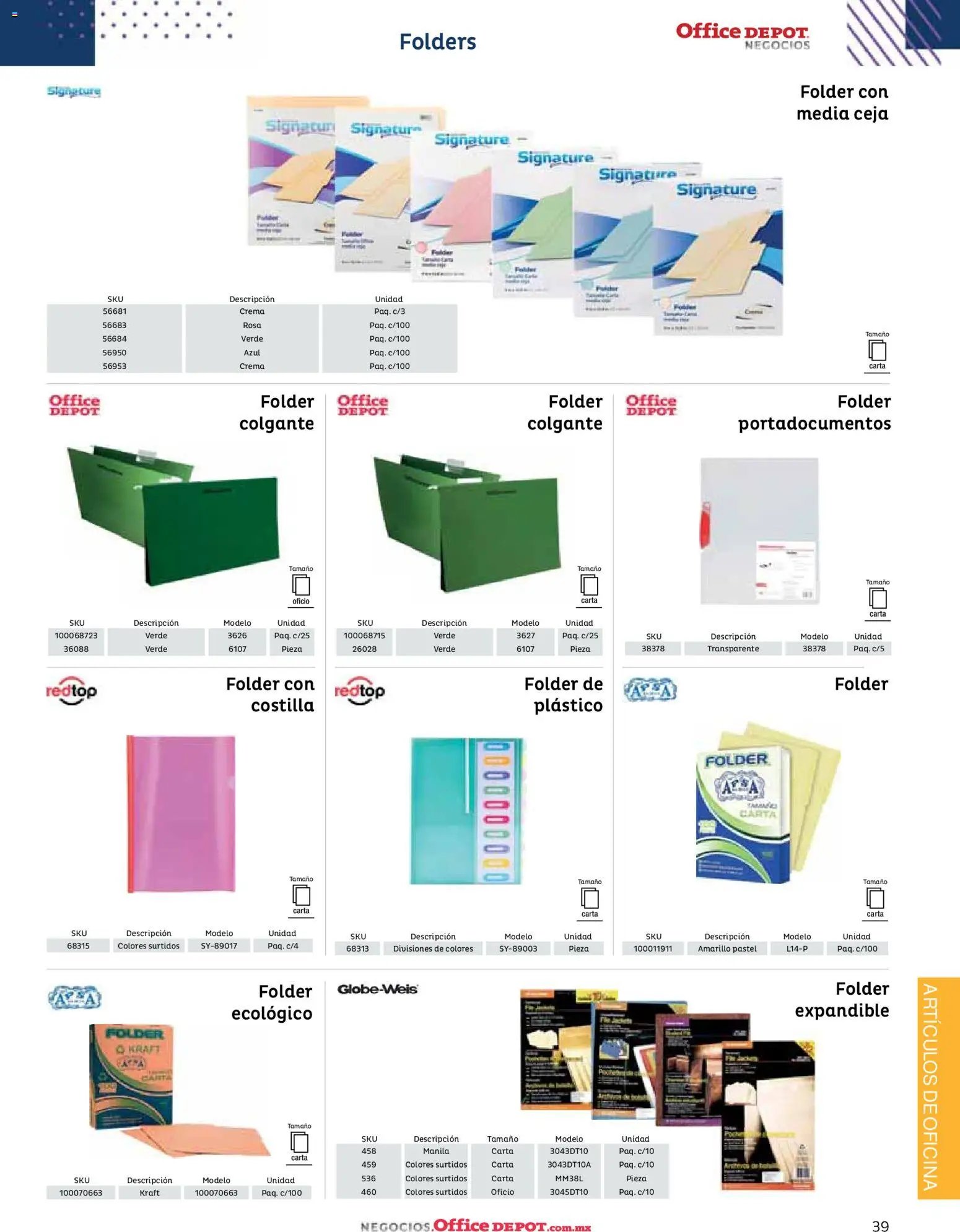 Office Depot catálogo 2026