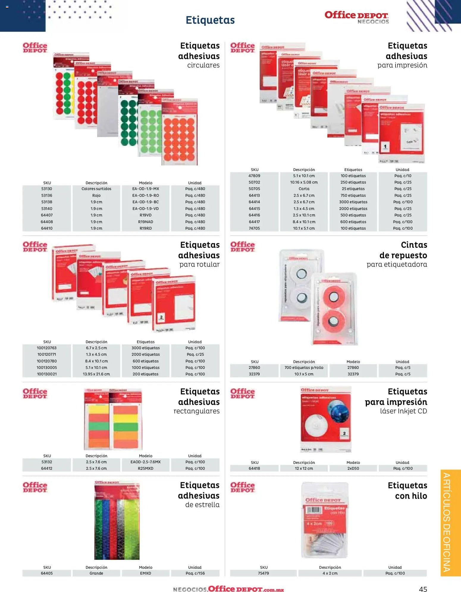 Office Depot catálogo 2026