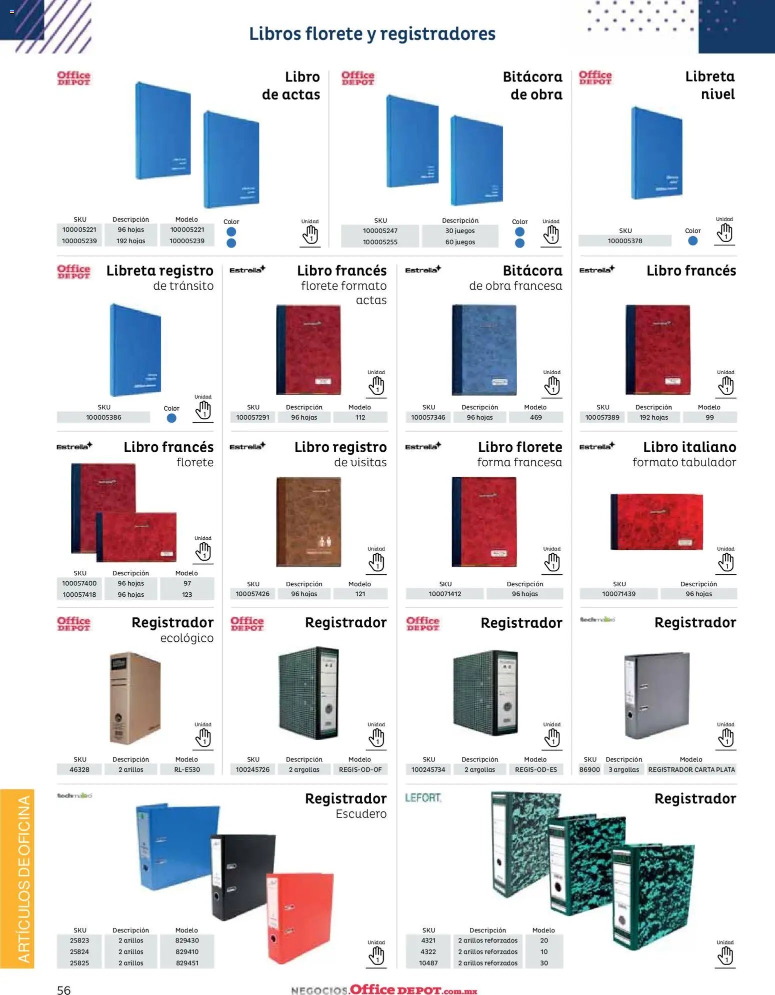 Office Depot catálogo 2026