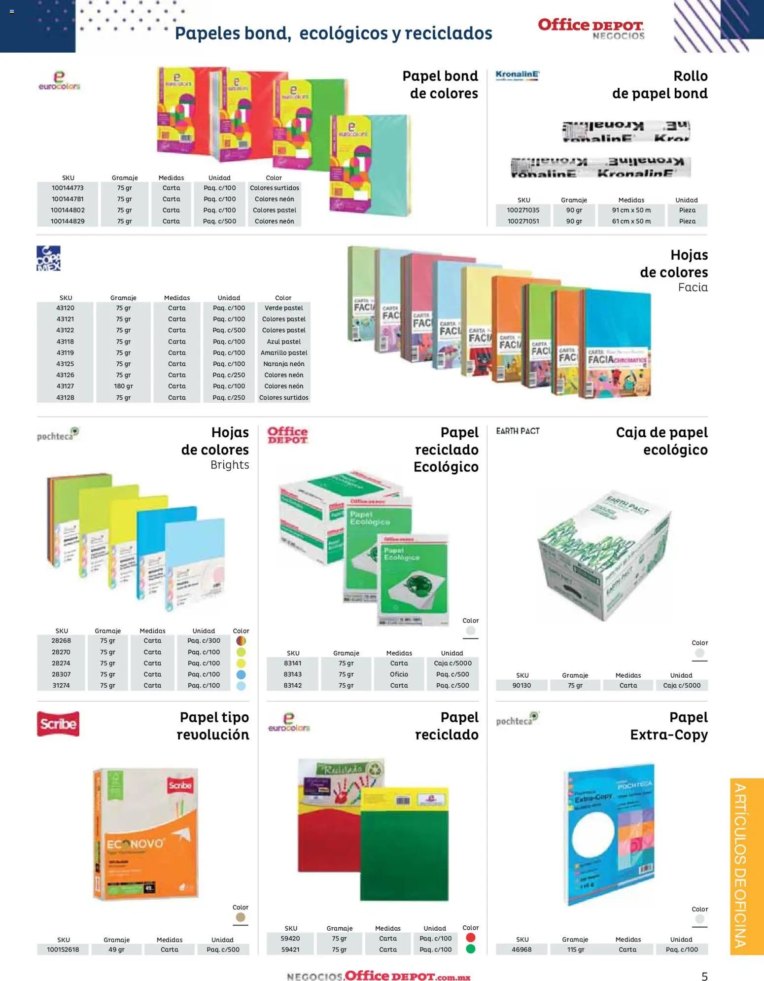 Office Depot catálogo 2026