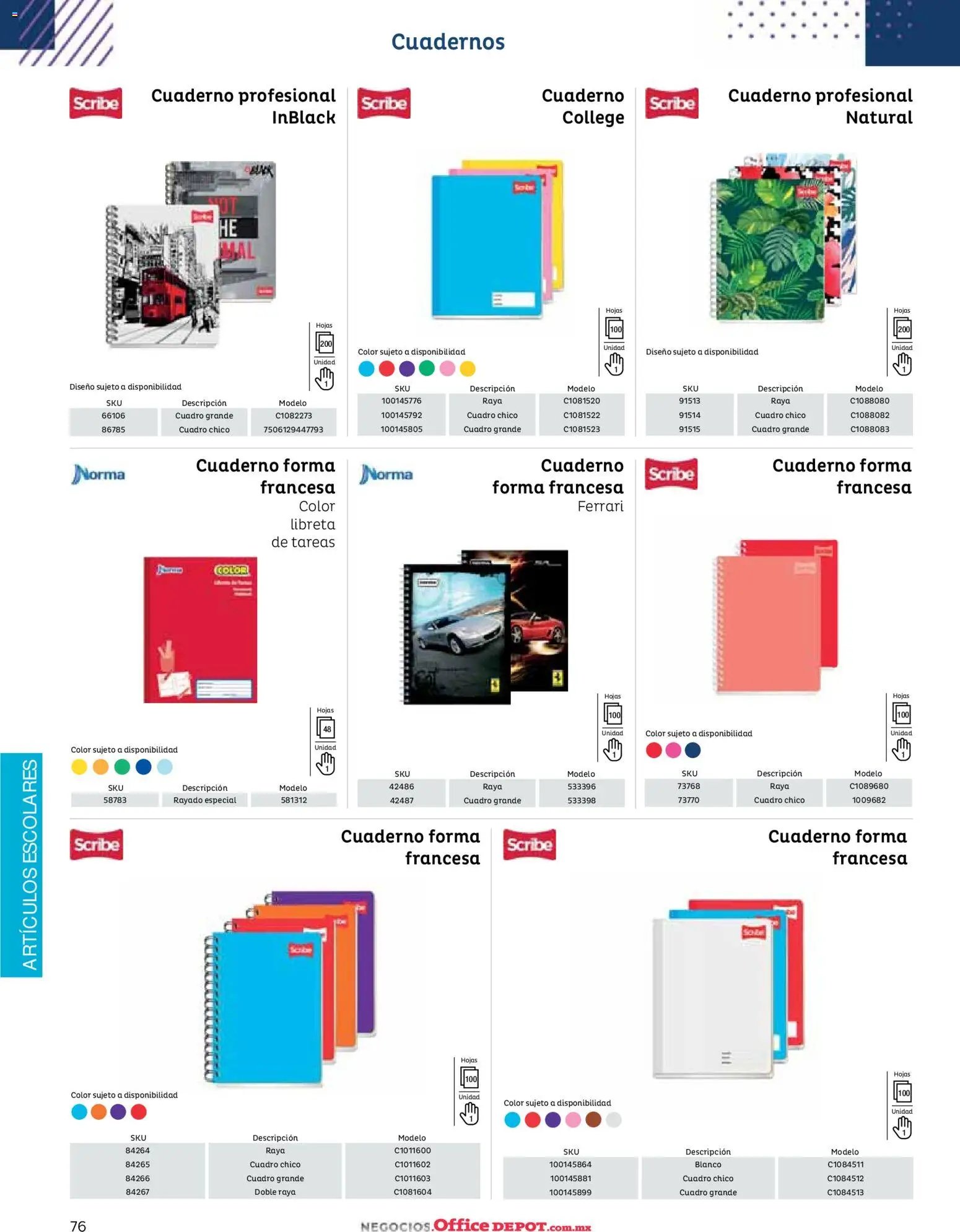 Office Depot catálogo 2026
