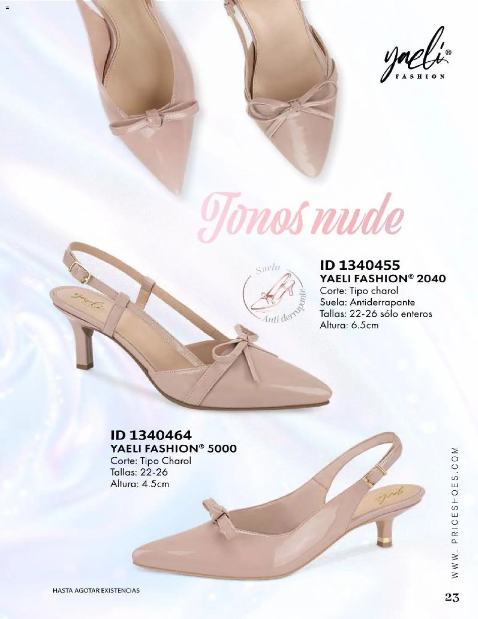 Price Shoes catálogo Especial Vestir
