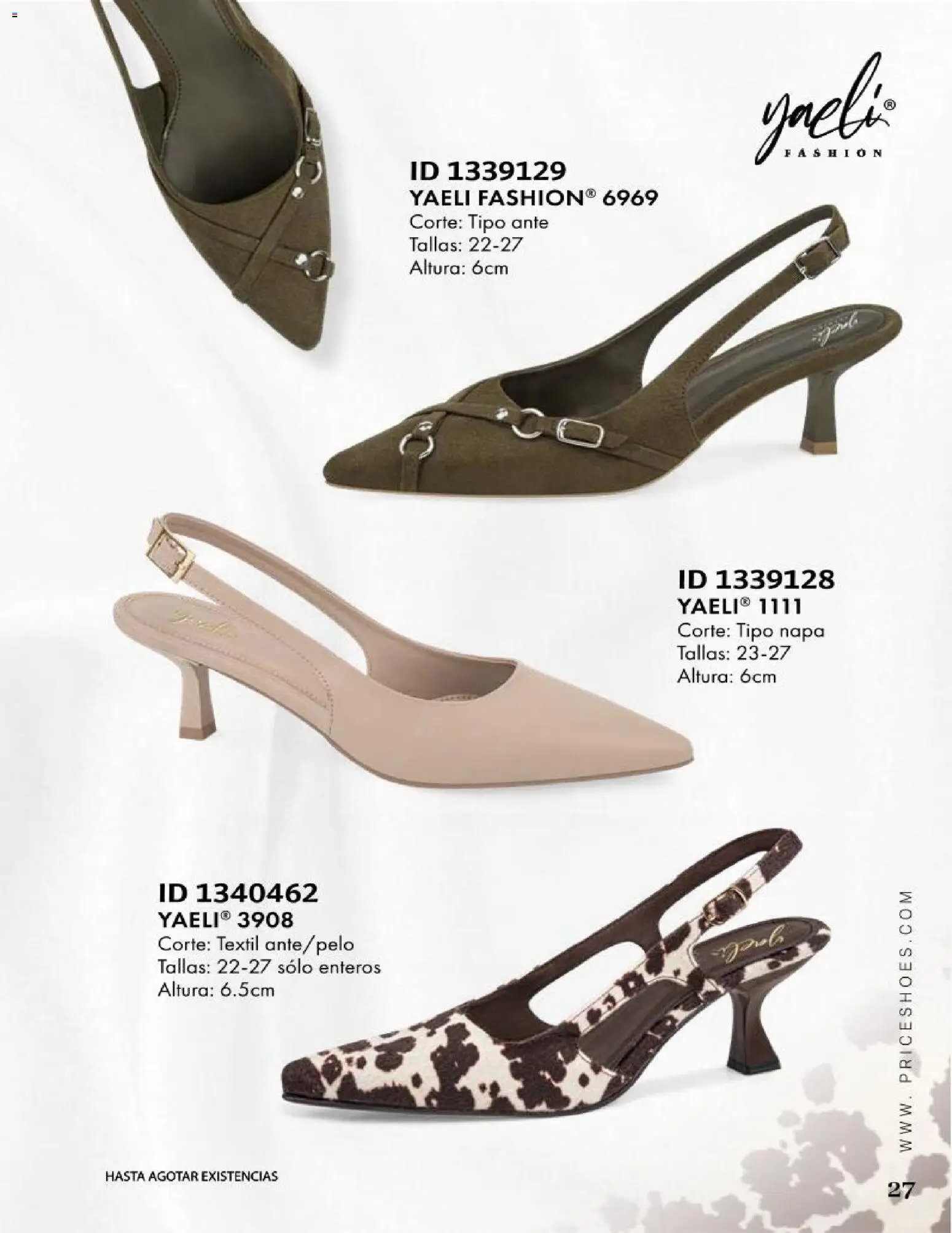 Price Shoes catálogo Especial Vestir