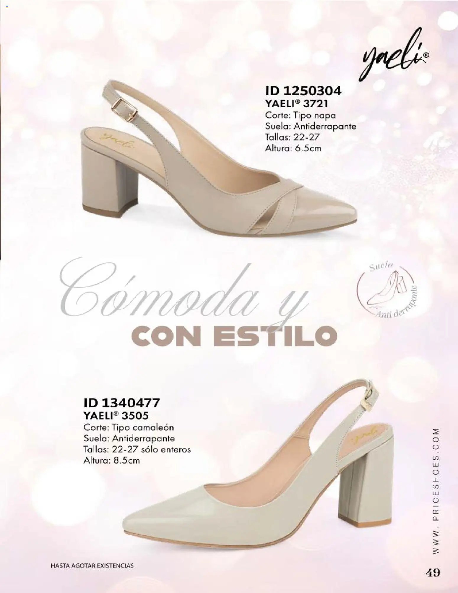 Price Shoes catálogo Especial Vestir