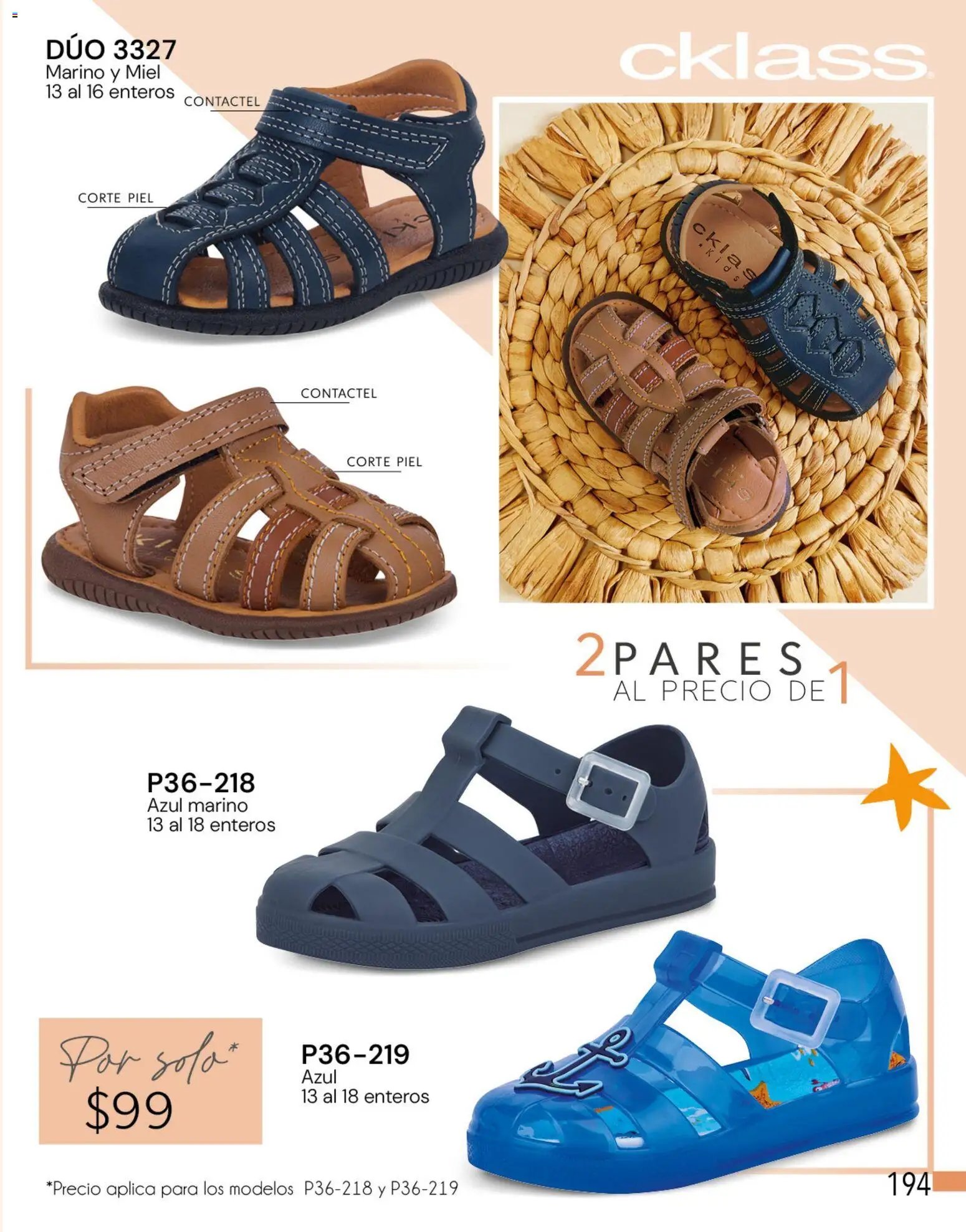 Cklass catálogo Complemento Verano Calzado