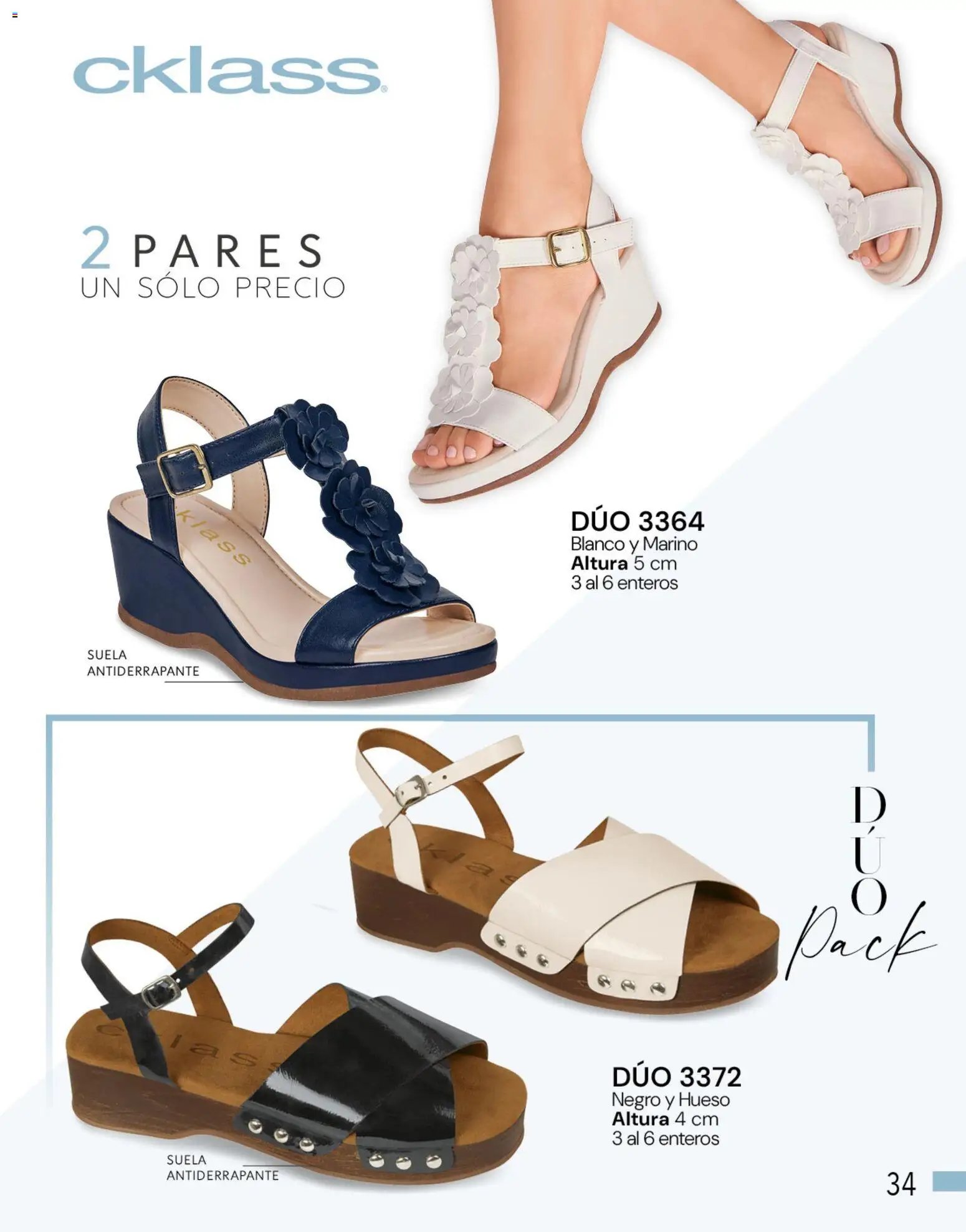 Cklass catálogo Complemento Verano Calzado