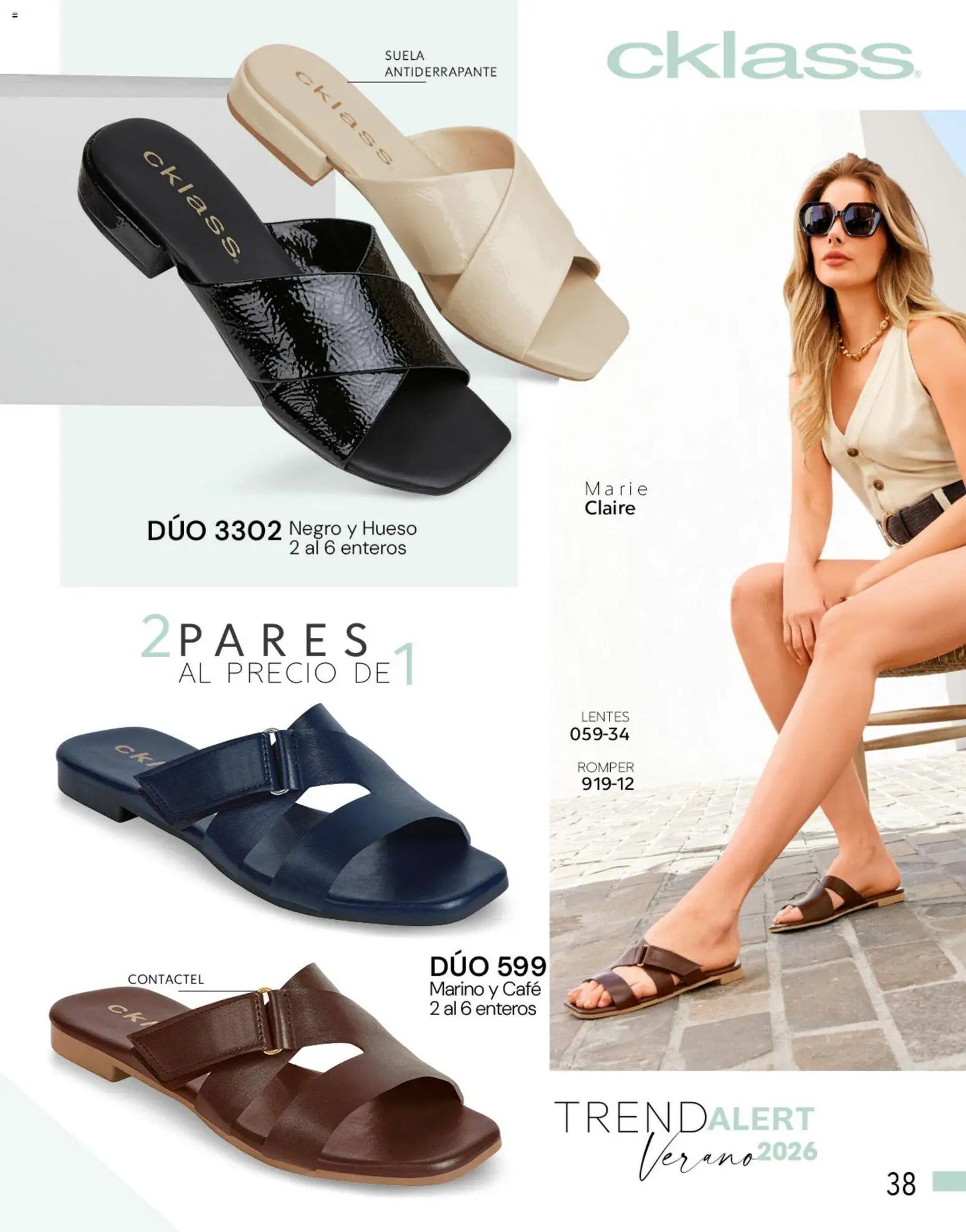 Cklass catálogo Complemento Verano Calzado
