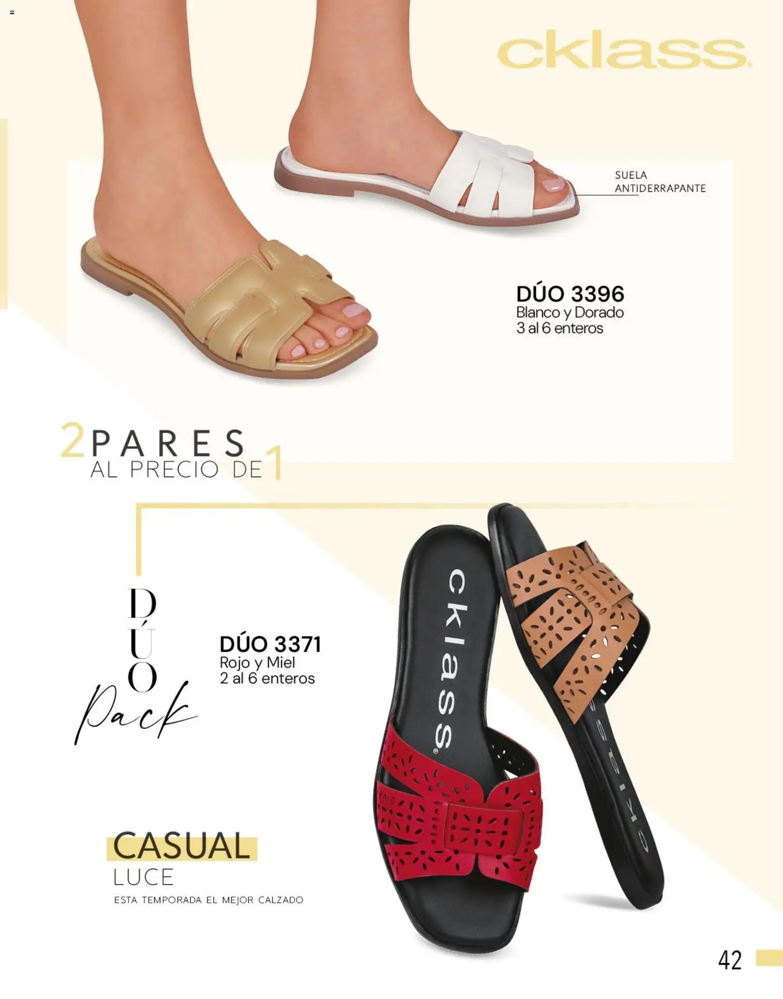 Cklass catálogo Complemento Verano Calzado