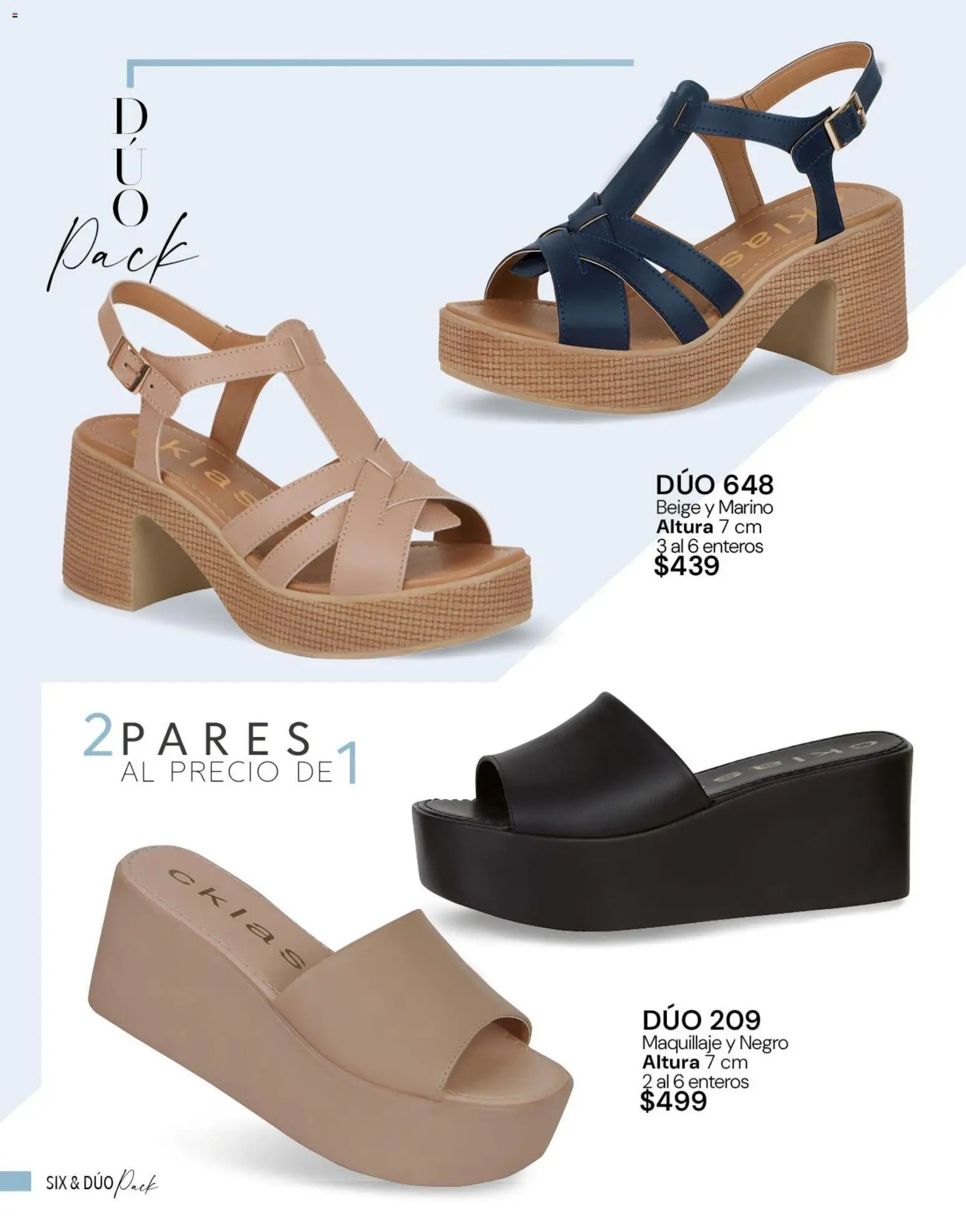 Cklass catálogo Complemento Verano Calzado